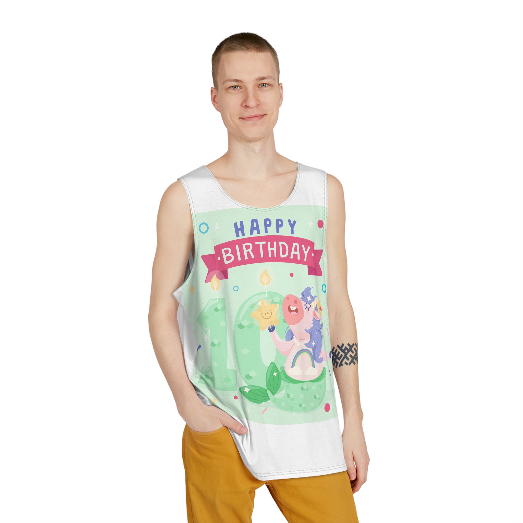Unicorn V738 Mens Tank Aop - Image 3