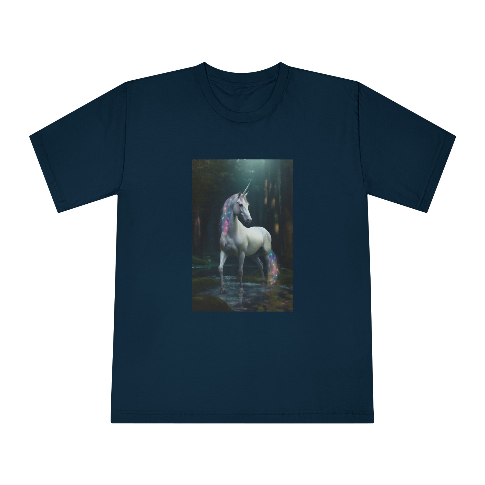 Magical Mythical Unicorn Creature 7 Unisex Classic Crewneck T Shirt - Image 17