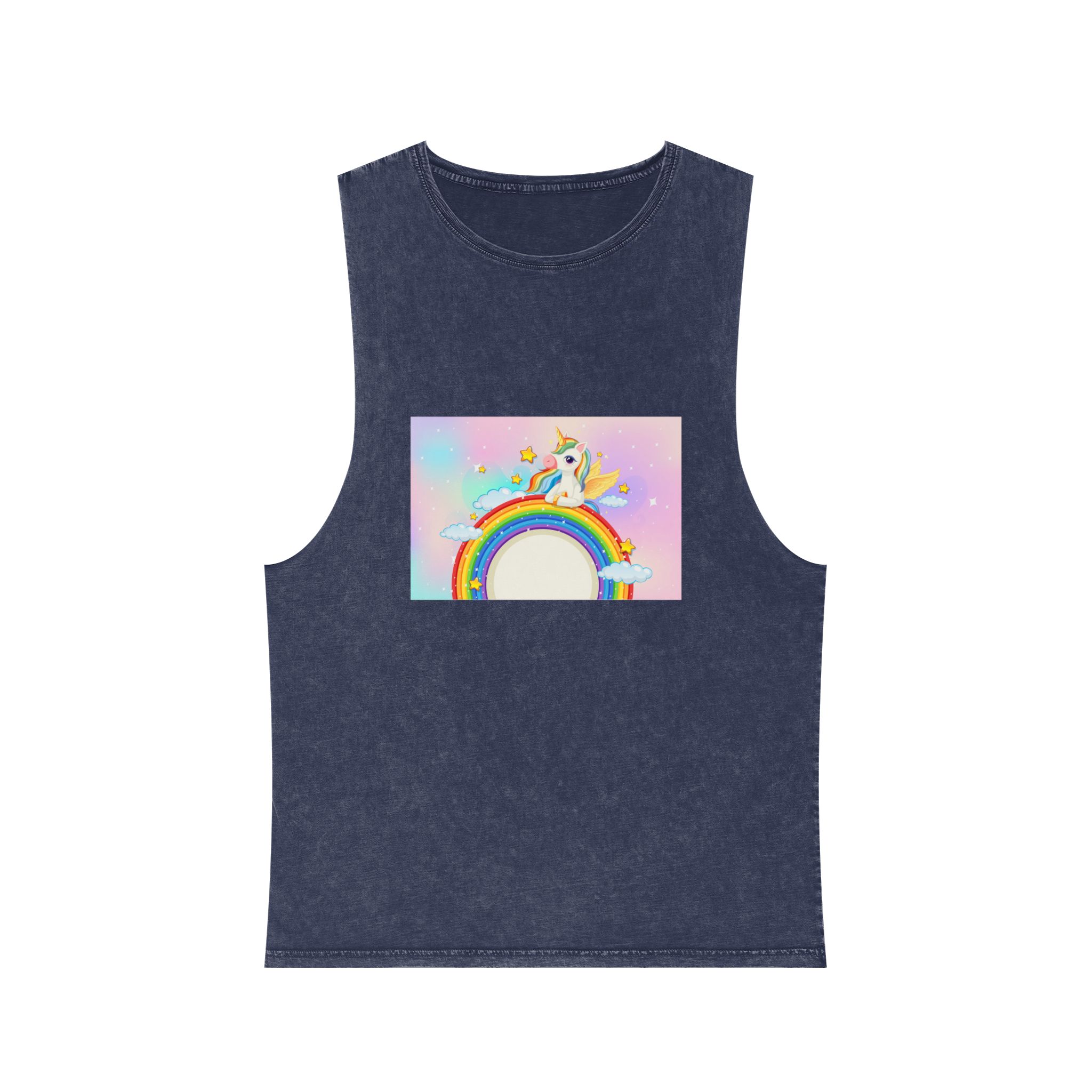 Unicorn V467 Unisex Stonewash Tank Top - Image 13