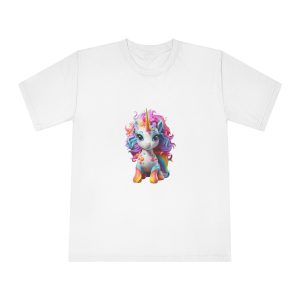 Mythical Unicorn Kids Figurine Style (1) Fotor Bg Remover 2023110481922 Unisex Classic Crewneck T Shirt