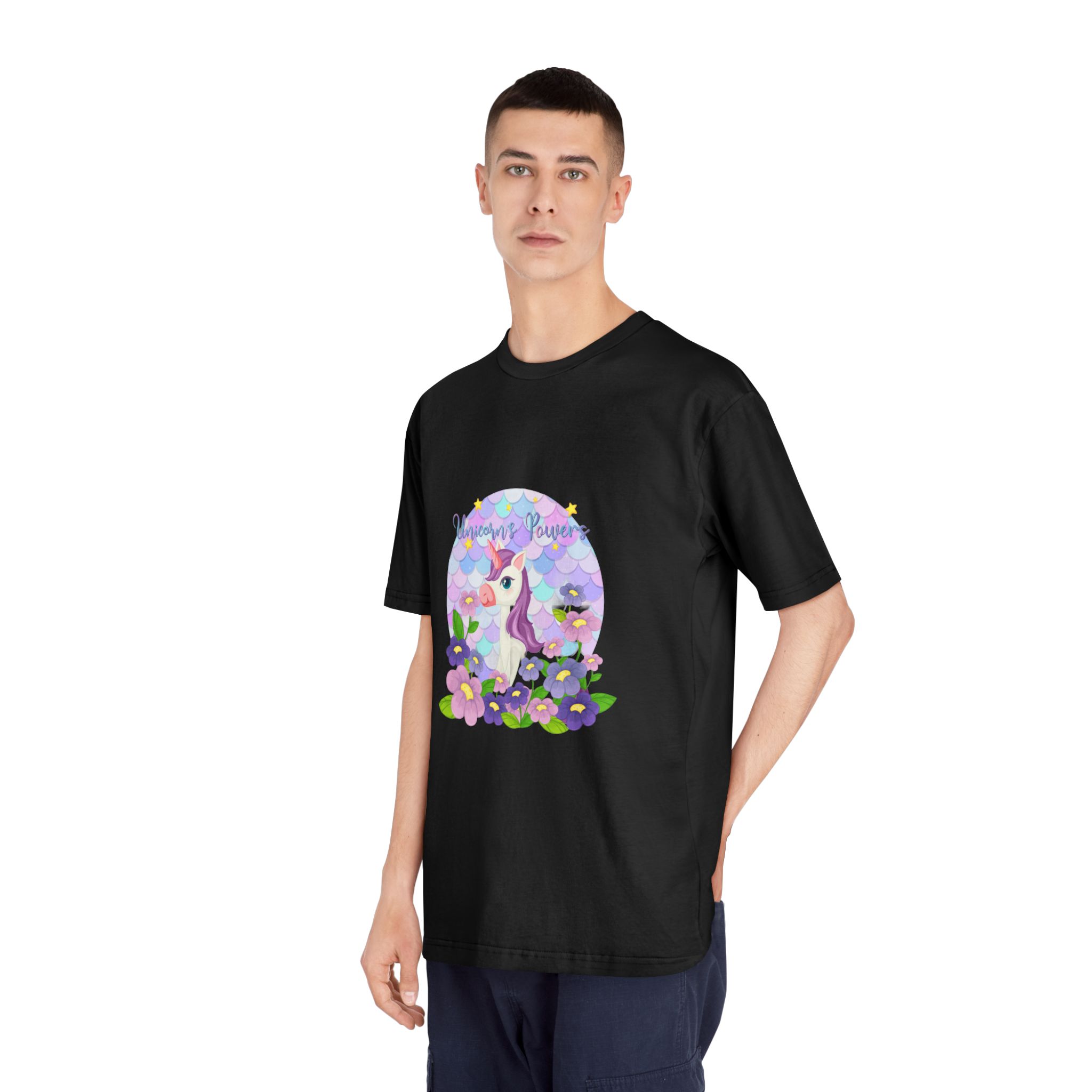 Unicorn V668 Unisex Classic Crewneck T Shirt - Image 8