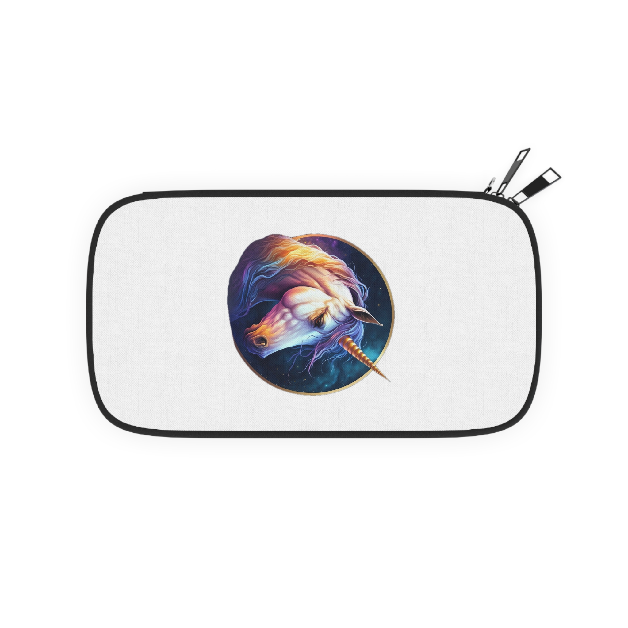 Adorable Colorful Unicorn (1) Passport Wallet