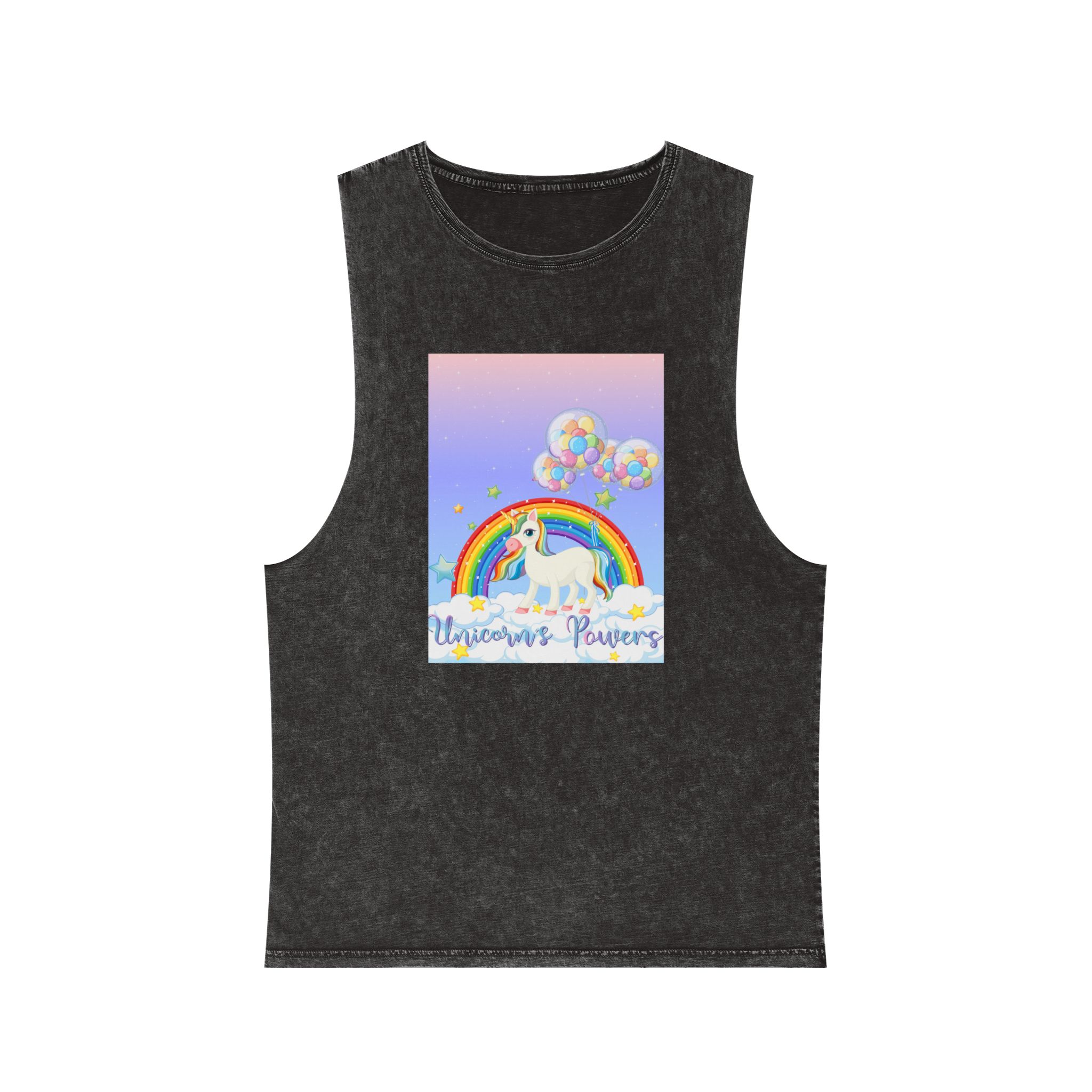 Unicorn V466 Unisex Stonewash Tank Top