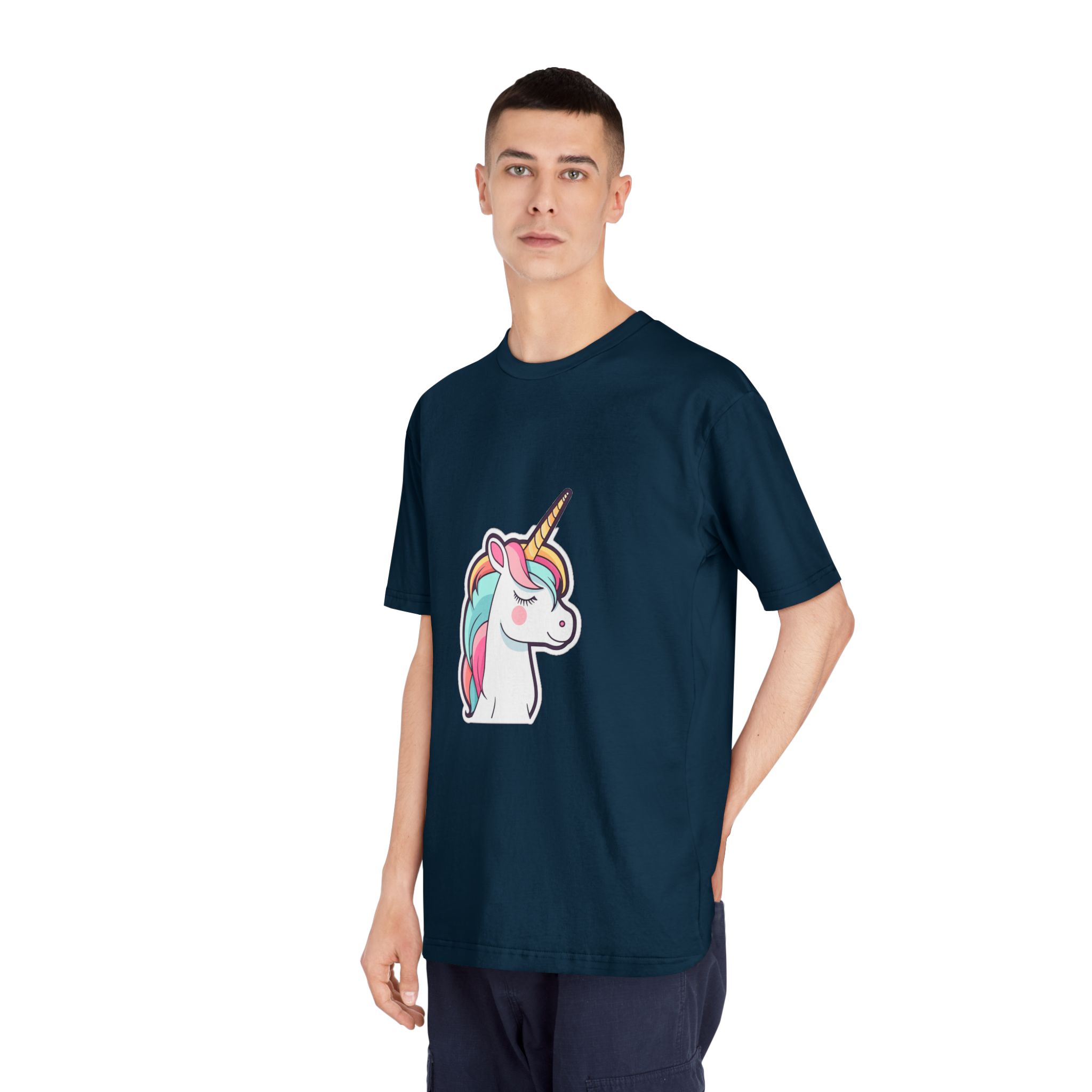 Unicorn Copy Unisex Classic Crewneck T Shirt - Image 20
