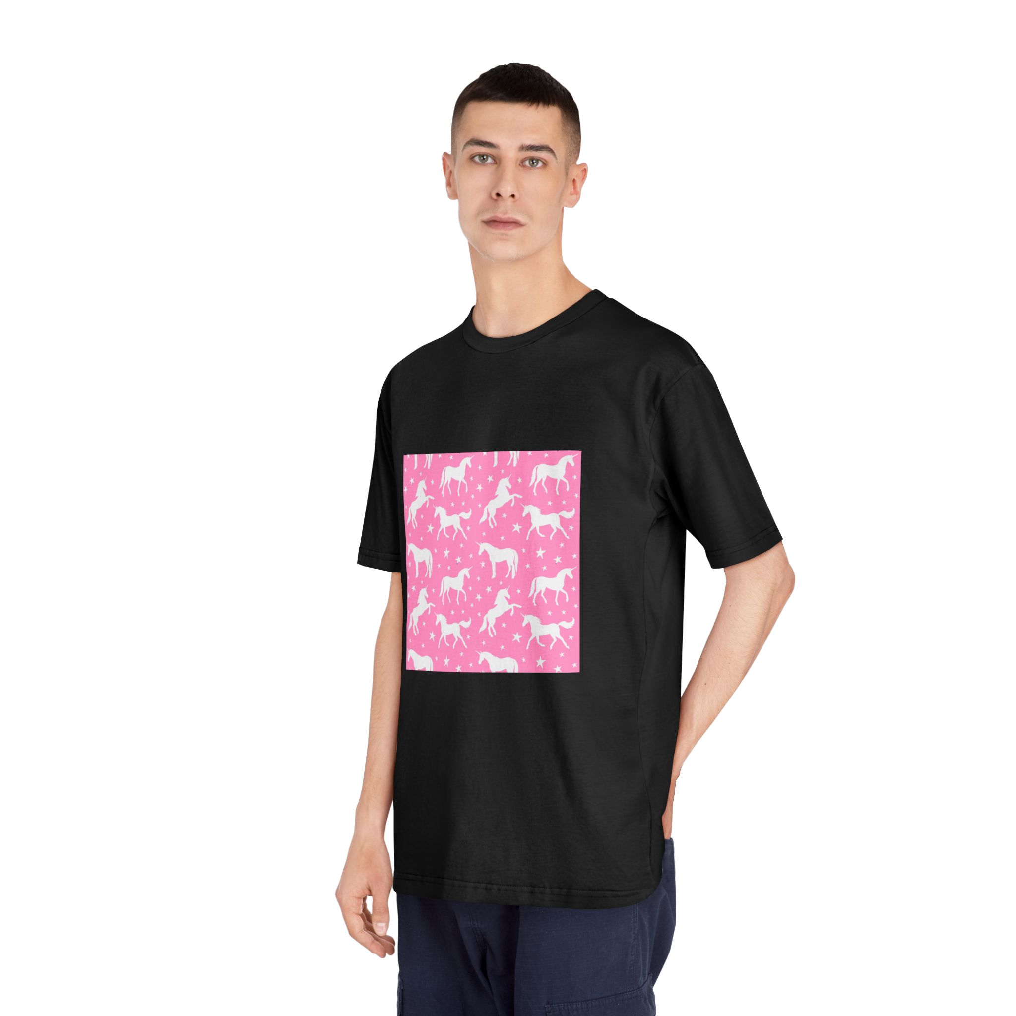 Unicorn V724 Unisex Classic Crewneck T Shirt - Image 8