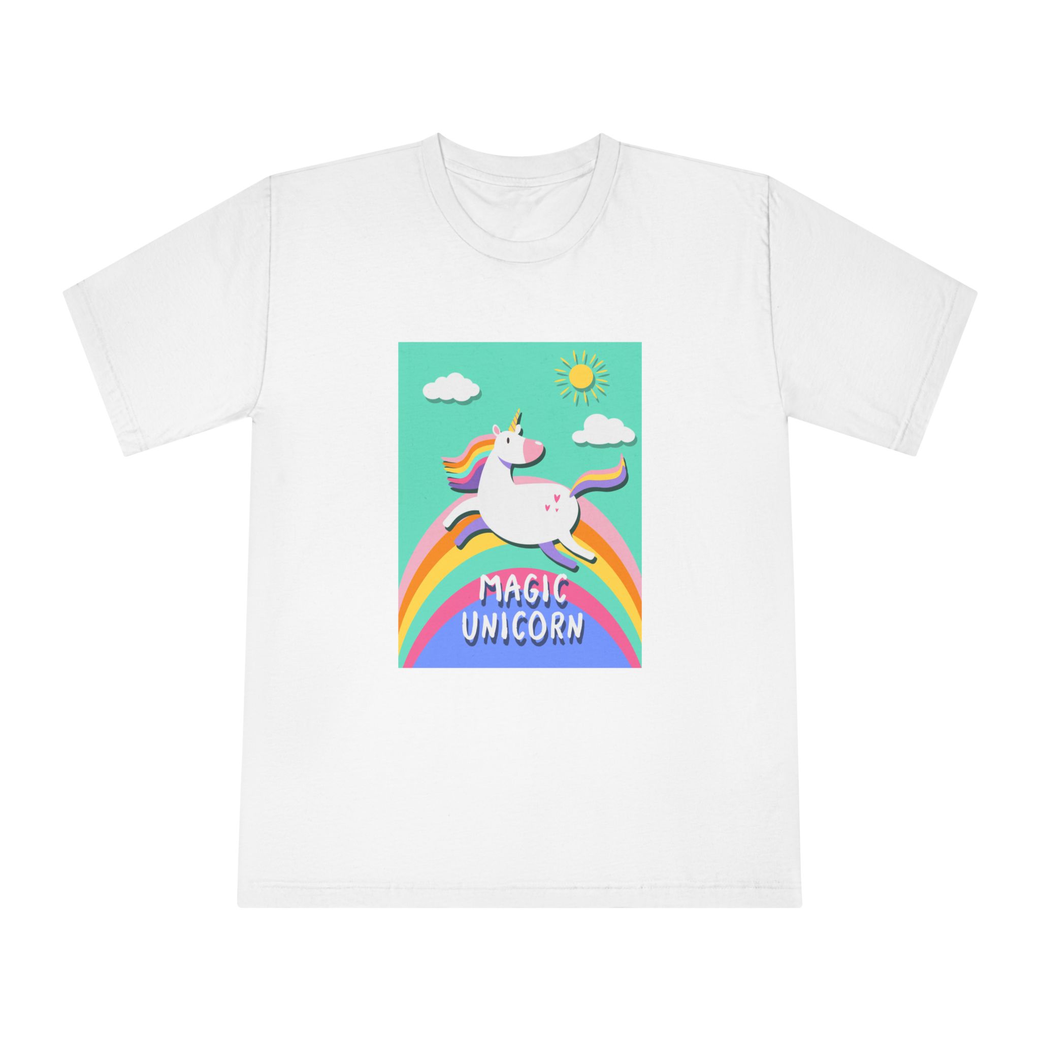 Unicorn V785 Unisex Classic Crewneck T Shirt