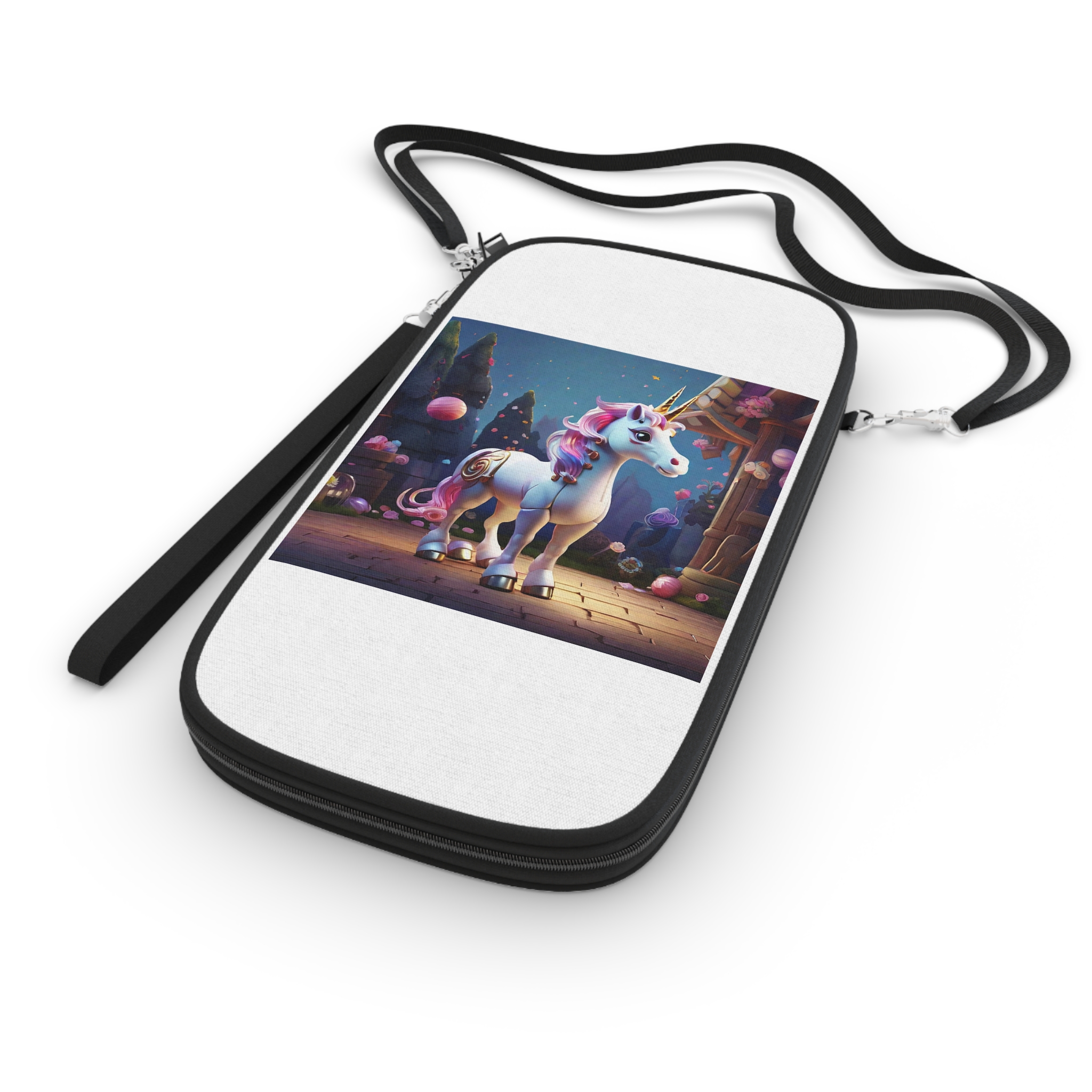 Animated Unicorn Children Generated By Ai (5) Passport Wallet - Image 3