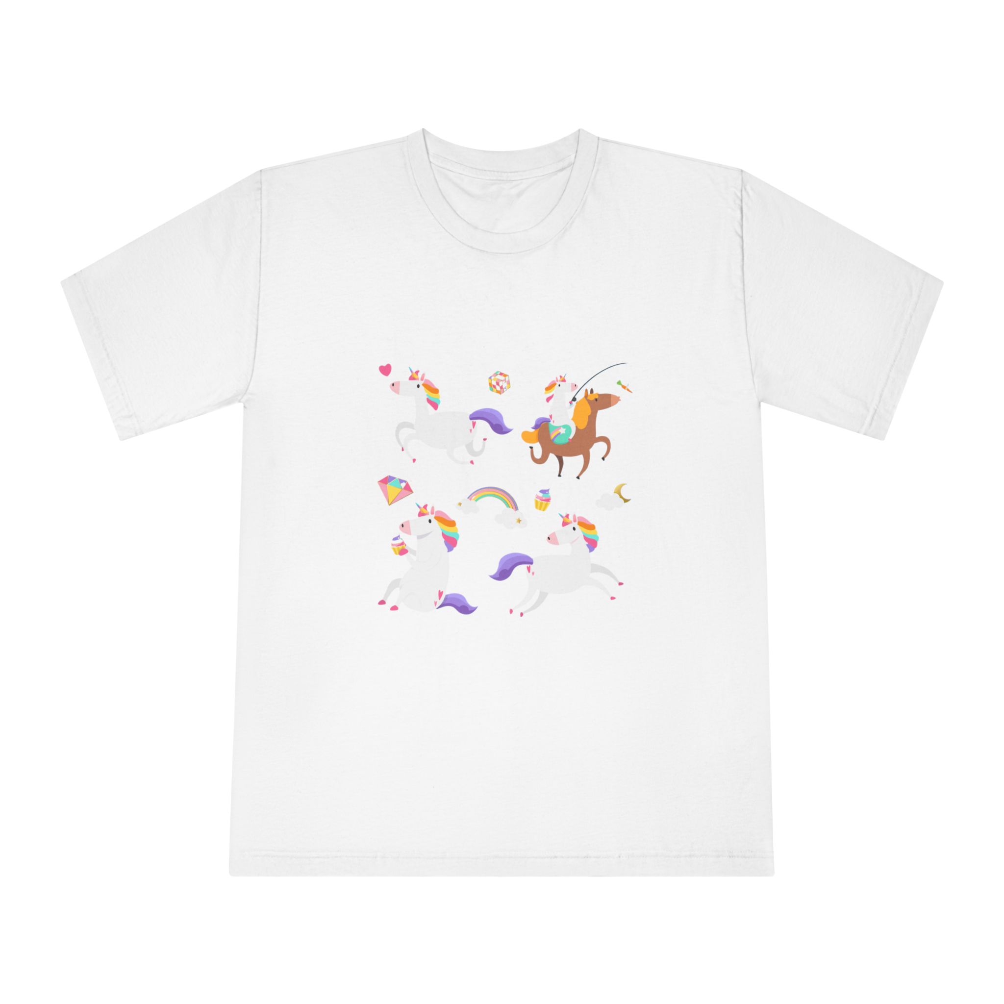 Unicorns 58 Unisex Classic Crewneck T Shirt