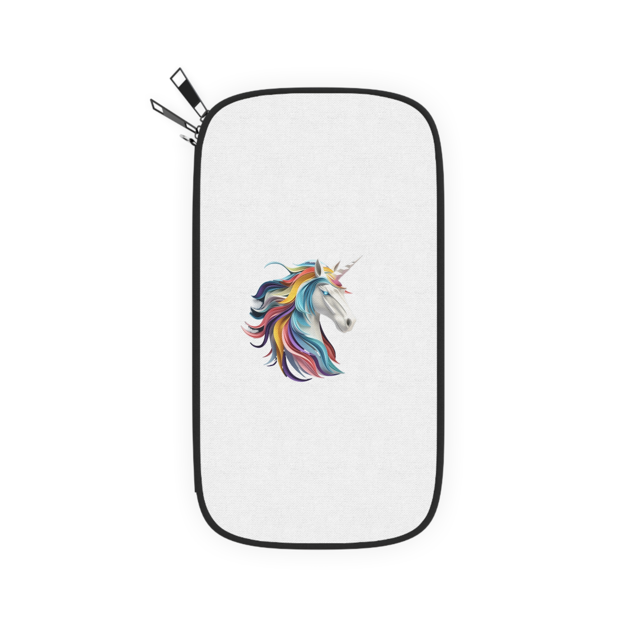 Mythical Unicorn Paper Style Fotor Bg Remover 202311048948 Passport Wallet - Image 2