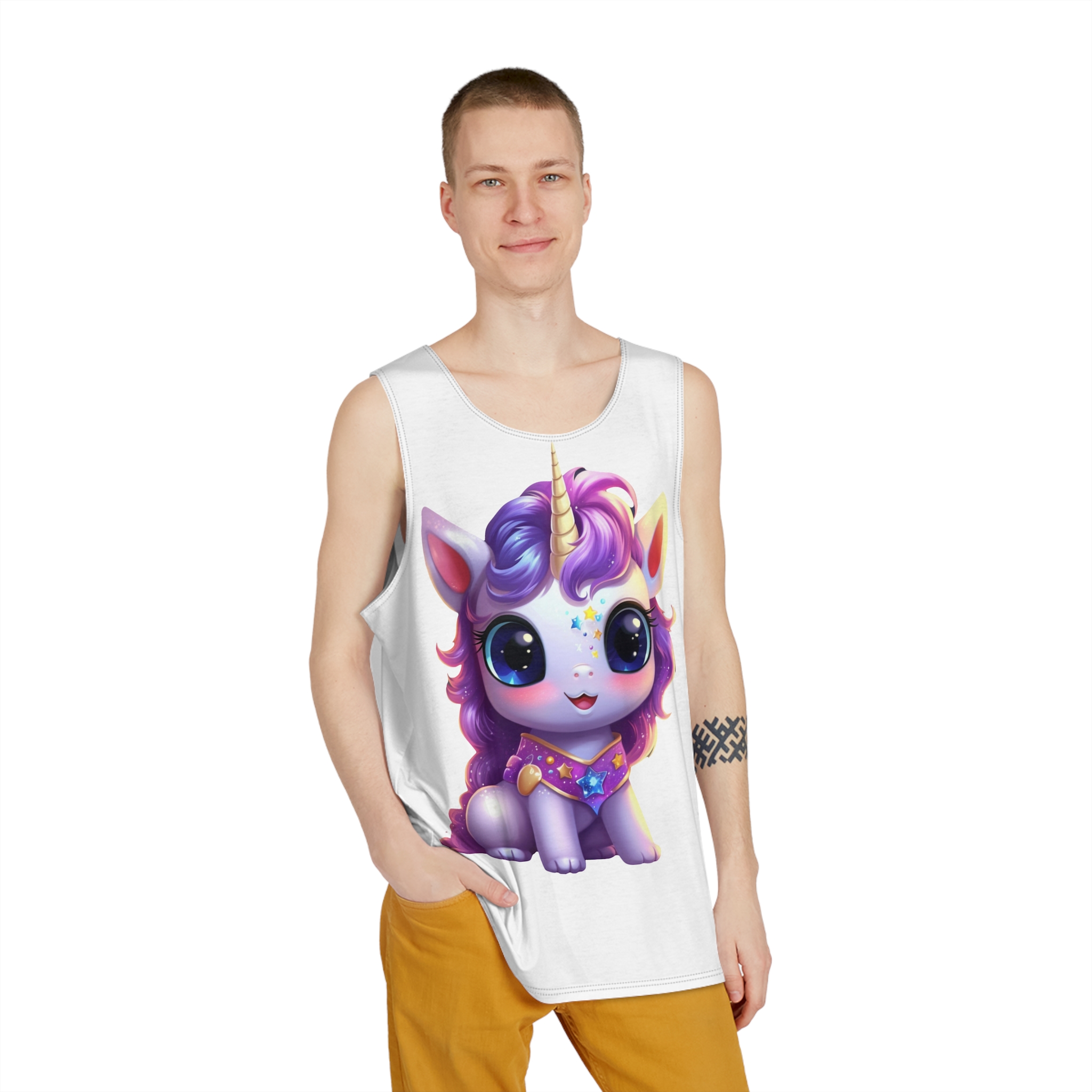 Unicorns 417 Mens Tank Aop - Image 3