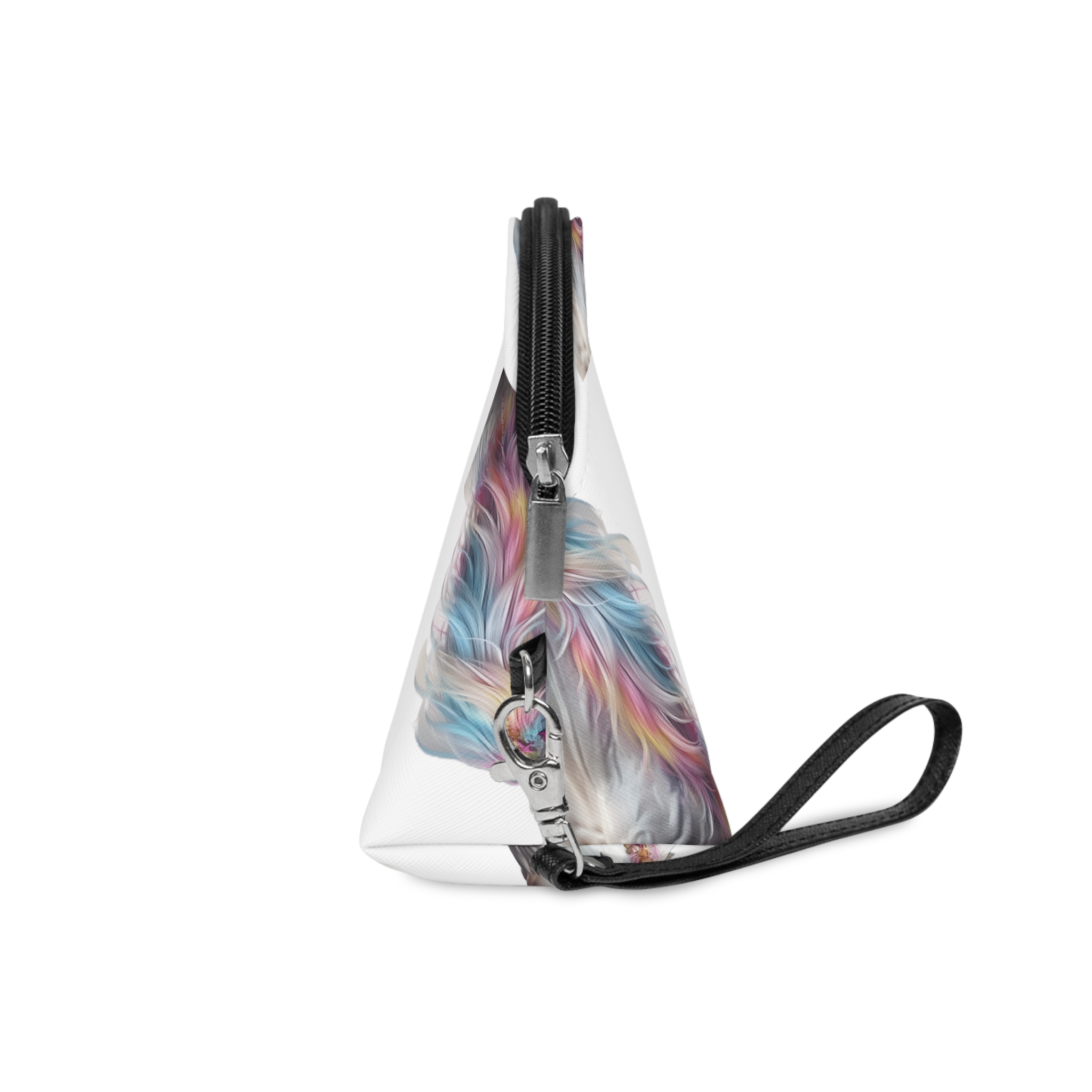 Colorful 3d Mythical Unicorn (3) Makeup Bag - Image 3