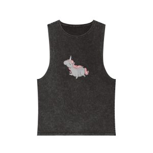 Unicorn V10 Unisex Stonewash Tank Top