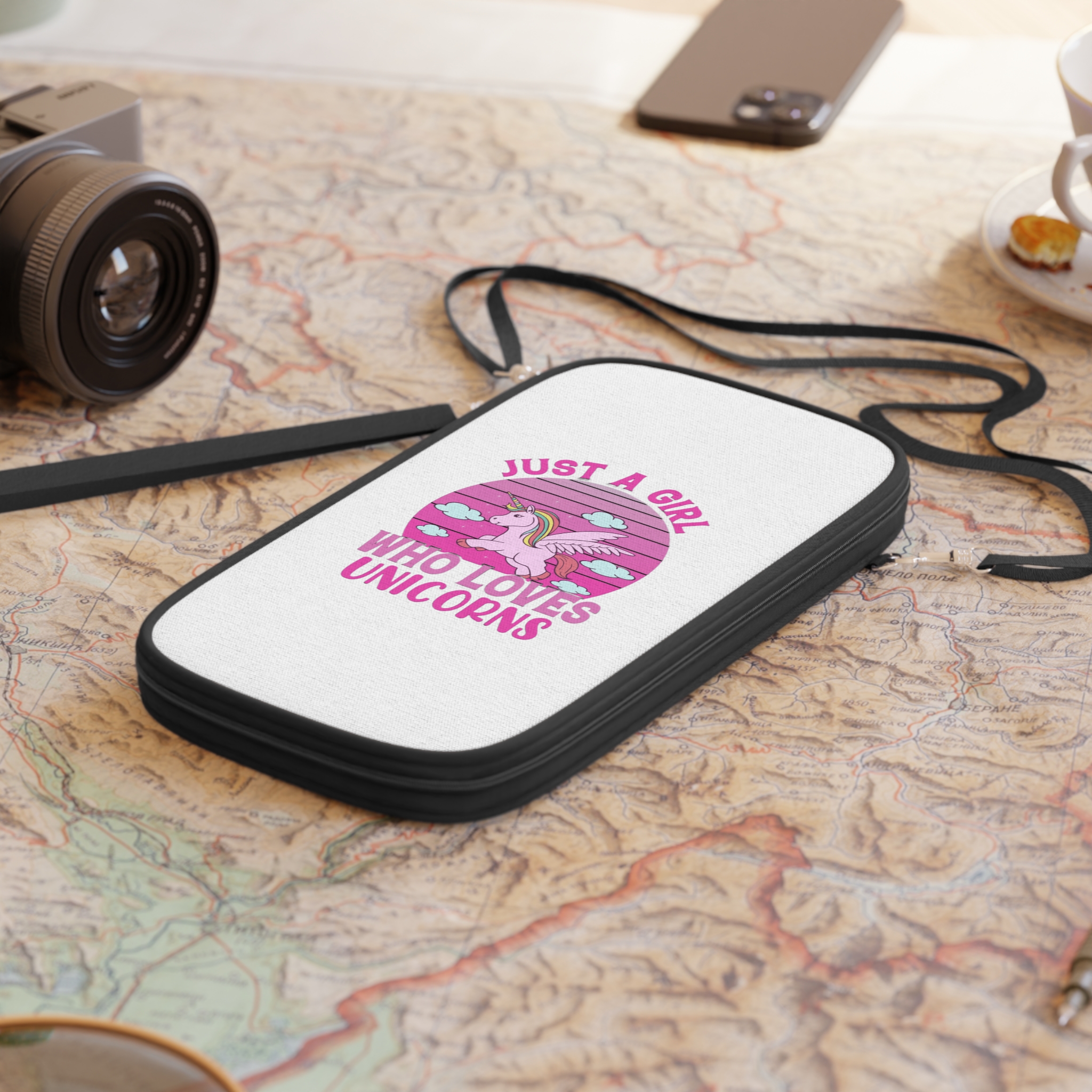 Just A Girl Who Loves Unicorns Passport Wallet - Image 4