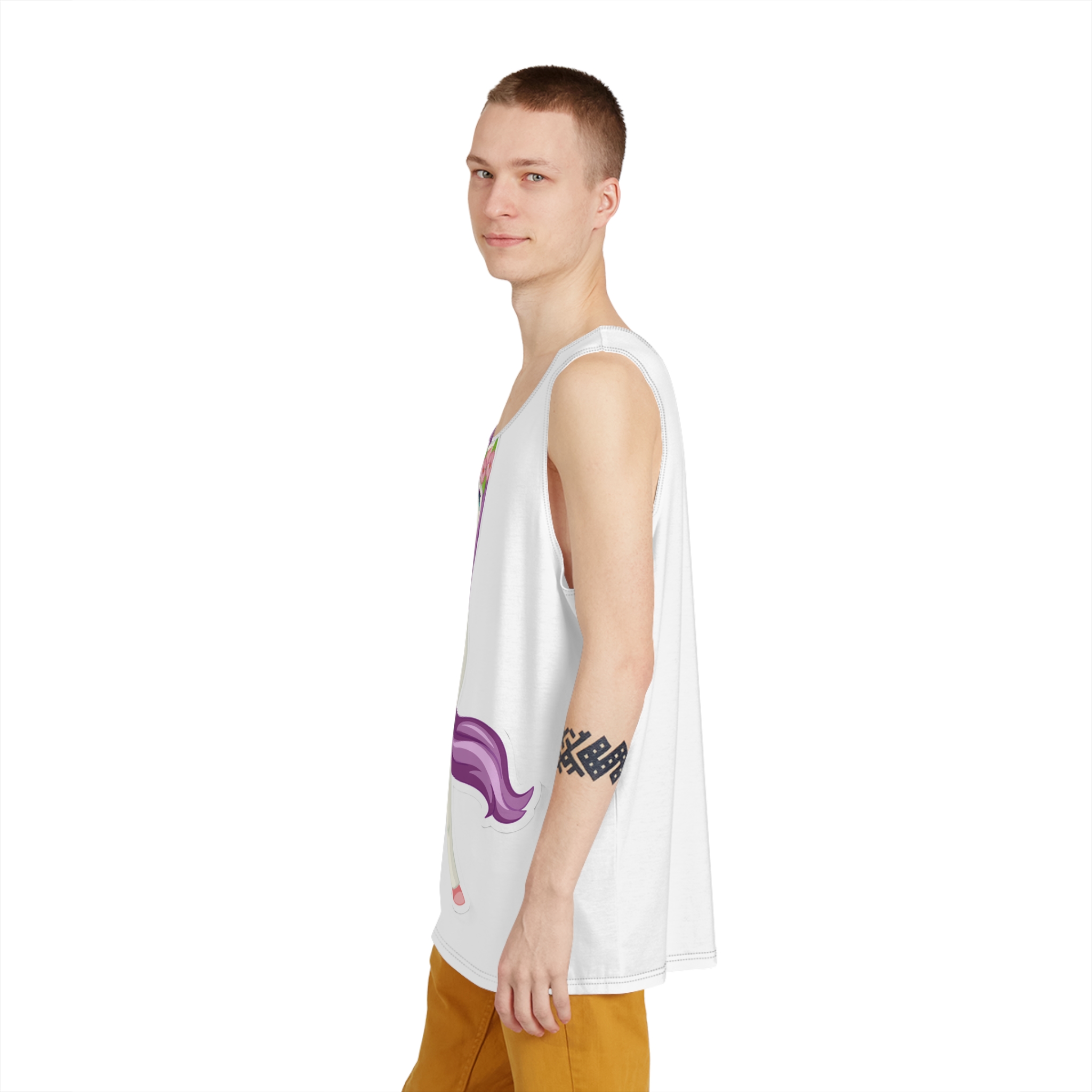 Unicorn V599 Mens Tank Aop