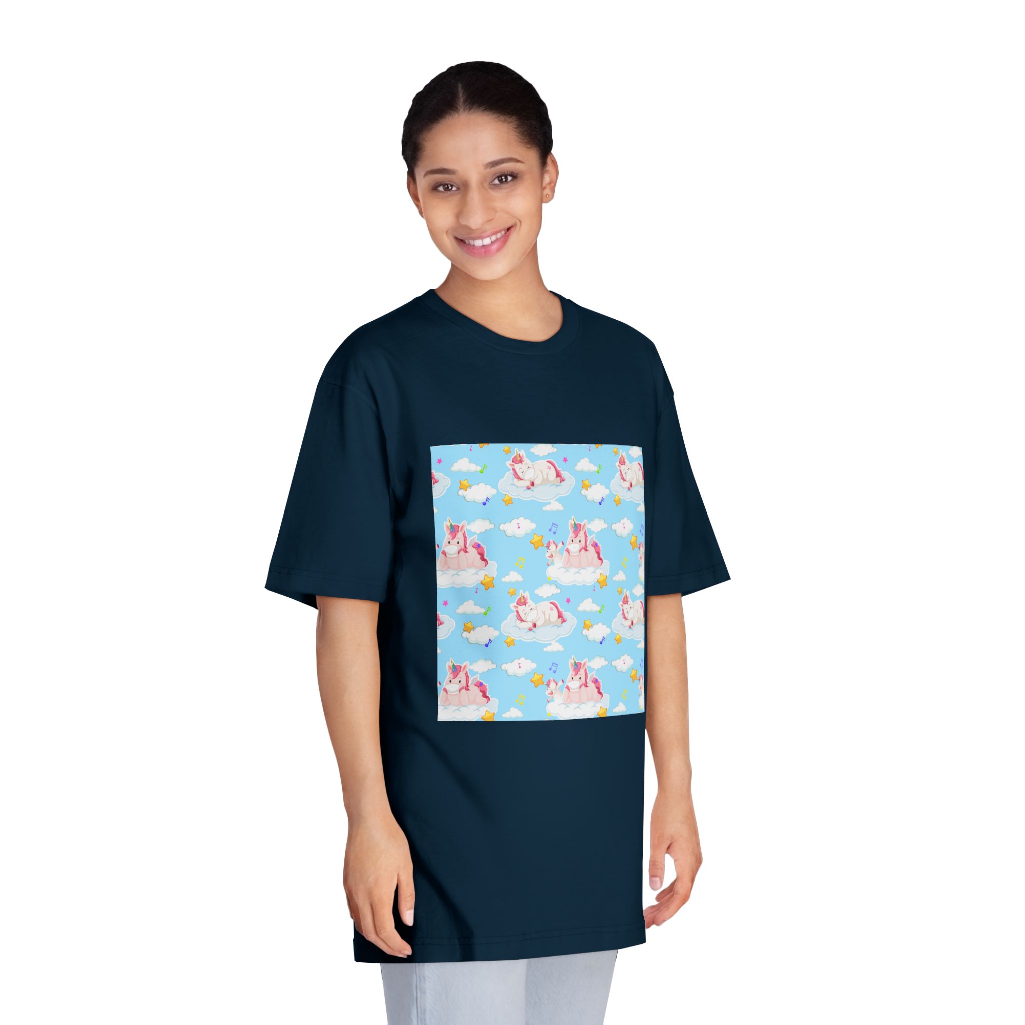 Unicorn V593 Unisex Classic Crewneck T Shirt - Image 19