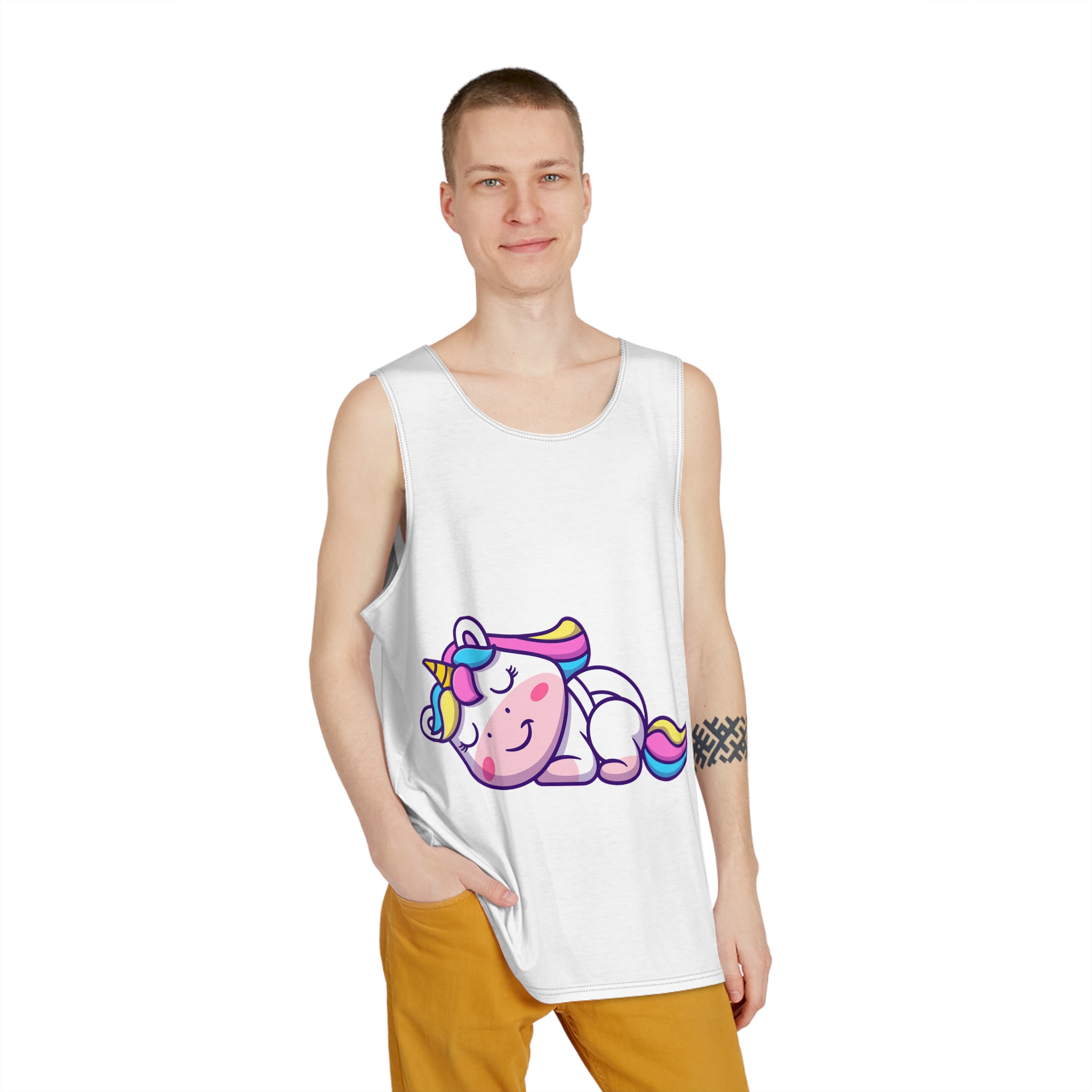 Unicorns 20 Mens Tank Aop - Image 3