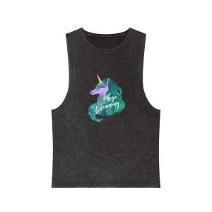 Unicorn V47 Unisex Stonewash Tank Top