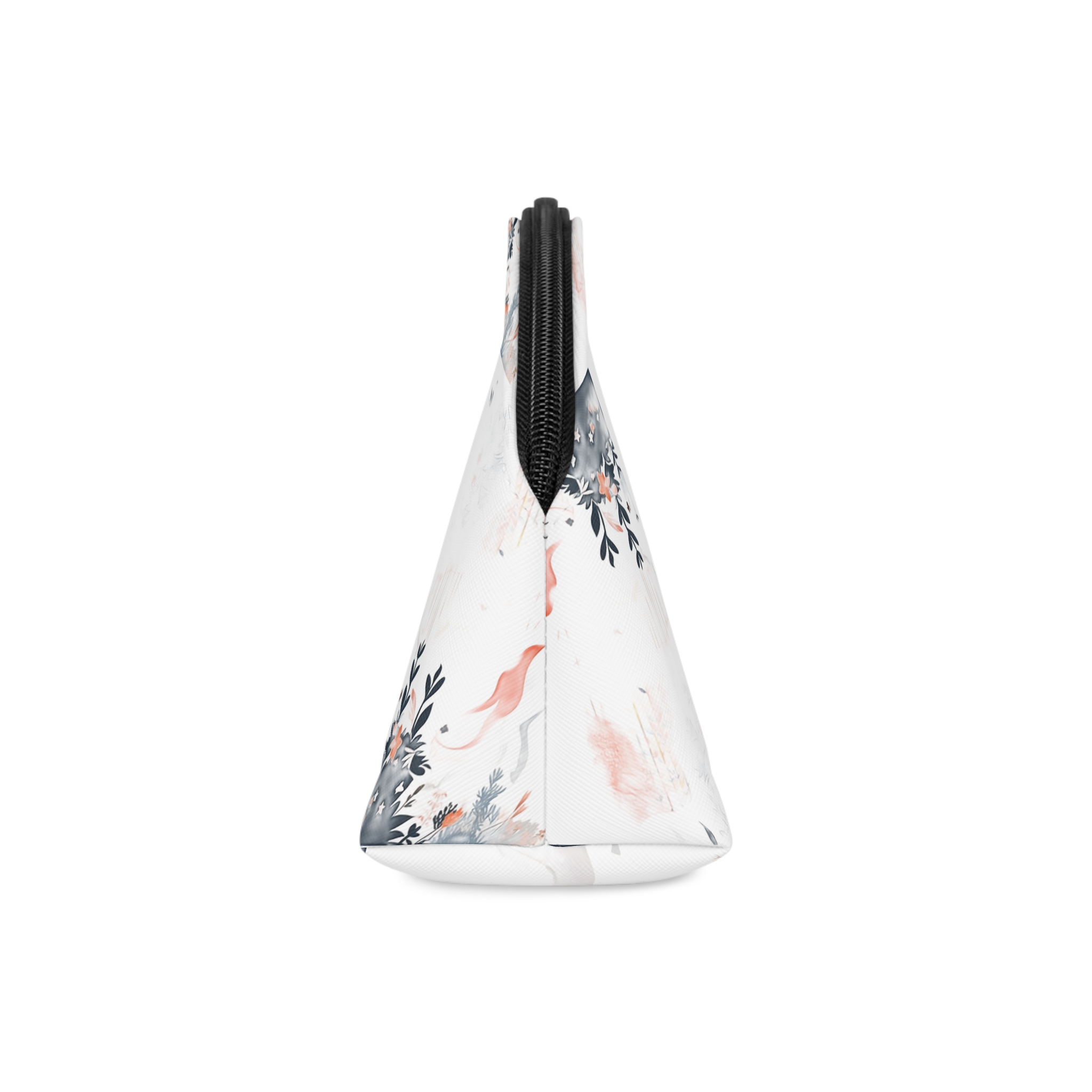 Illustration Unicorn Forest With Flowers Trees Generative Ai Makeup Bag - Image 4