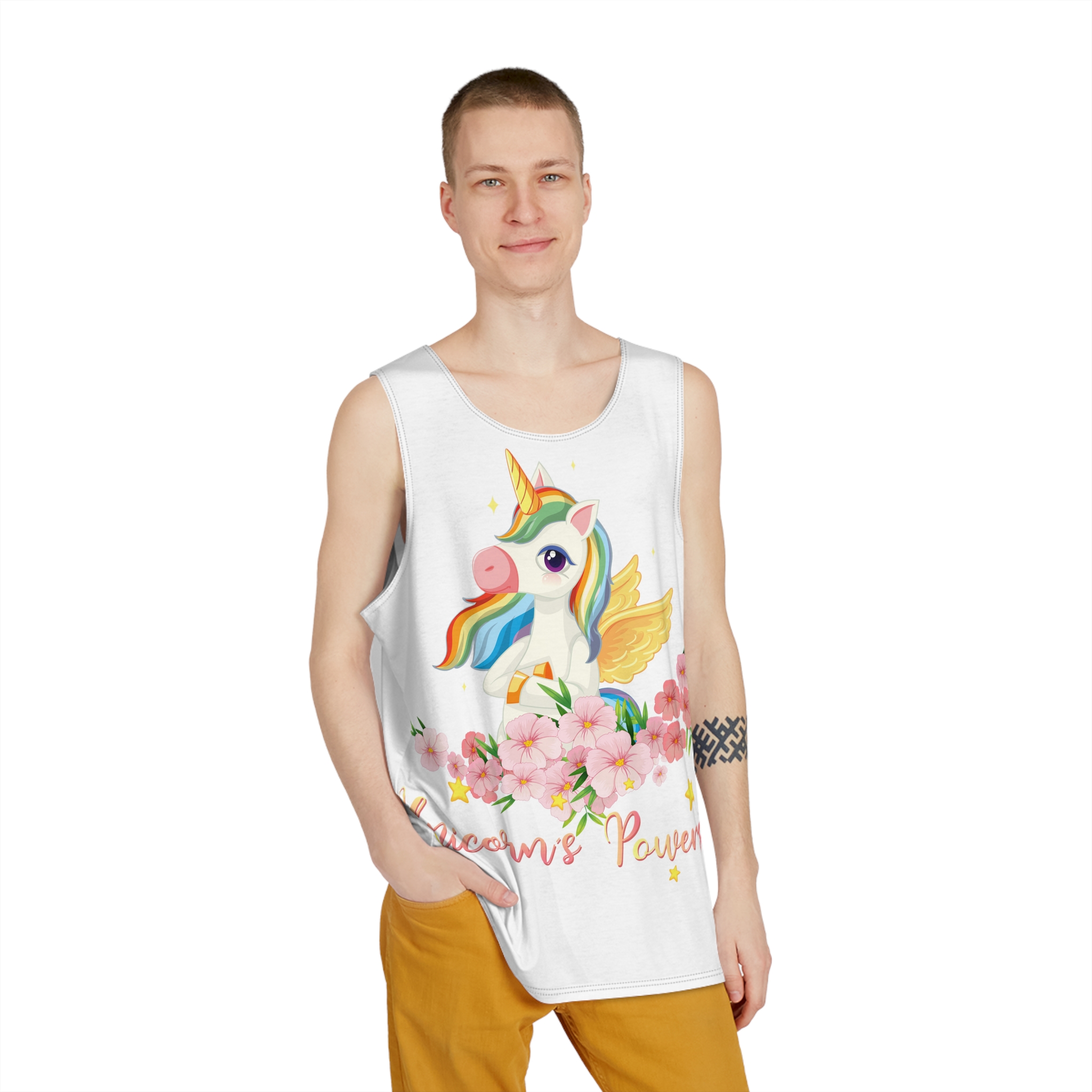 Unicorn V436 Mens Tank Aop - Image 3