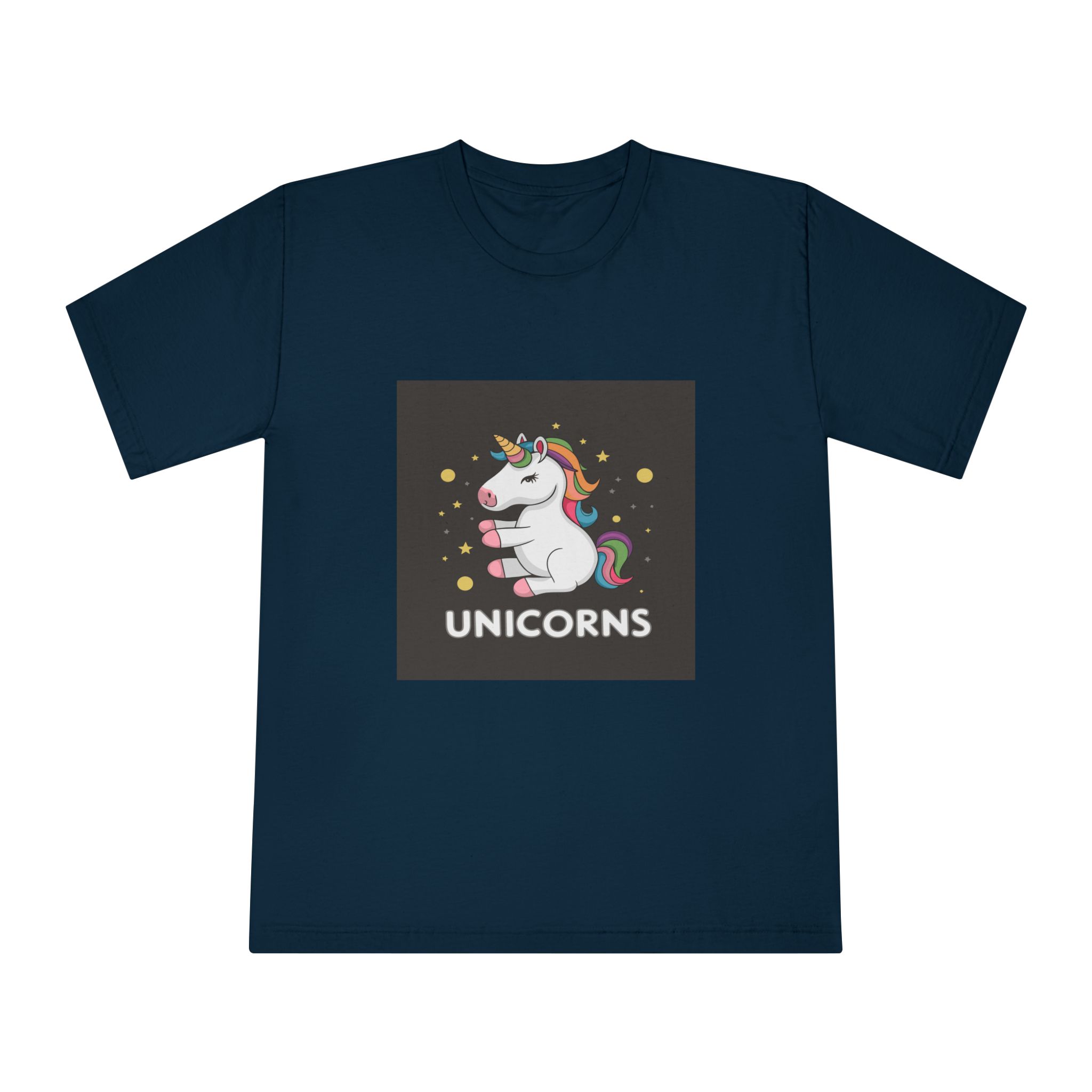 Cute Unicorn Illustration T Shirt Design Unicorn Vector Unicorn Princess Cartoon Vector Unisex Classic Crewneck T Shirt - Image 17