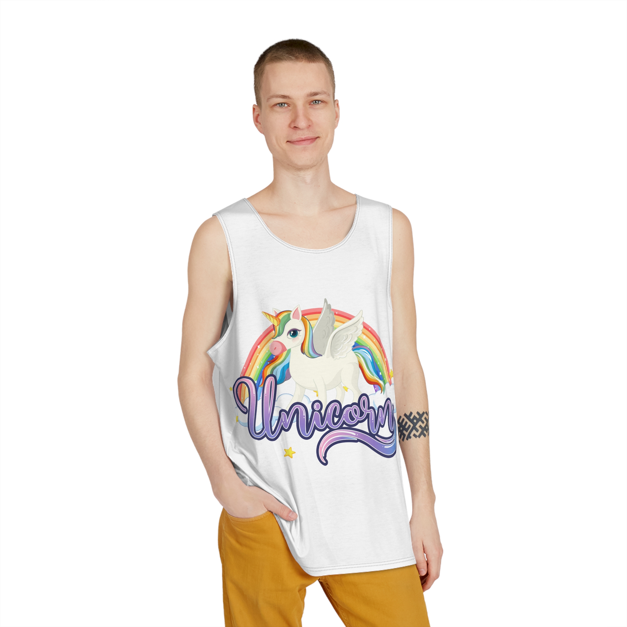 Unicorn V441 Mens Tank Aop - Image 3