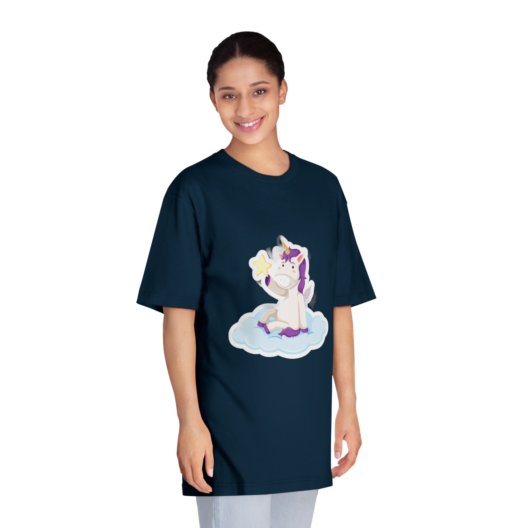 Unicorn V679 Unisex Classic Crewneck T Shirt - Image 19