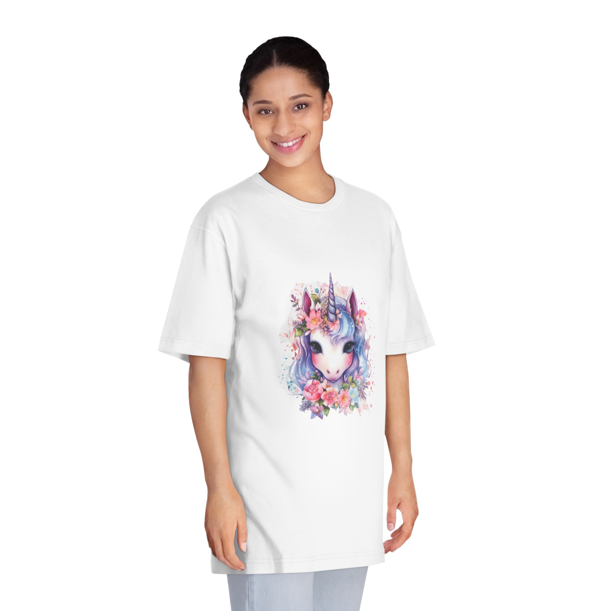Unicorns 184 Unisex Classic Crewneck T Shirt - Image 3