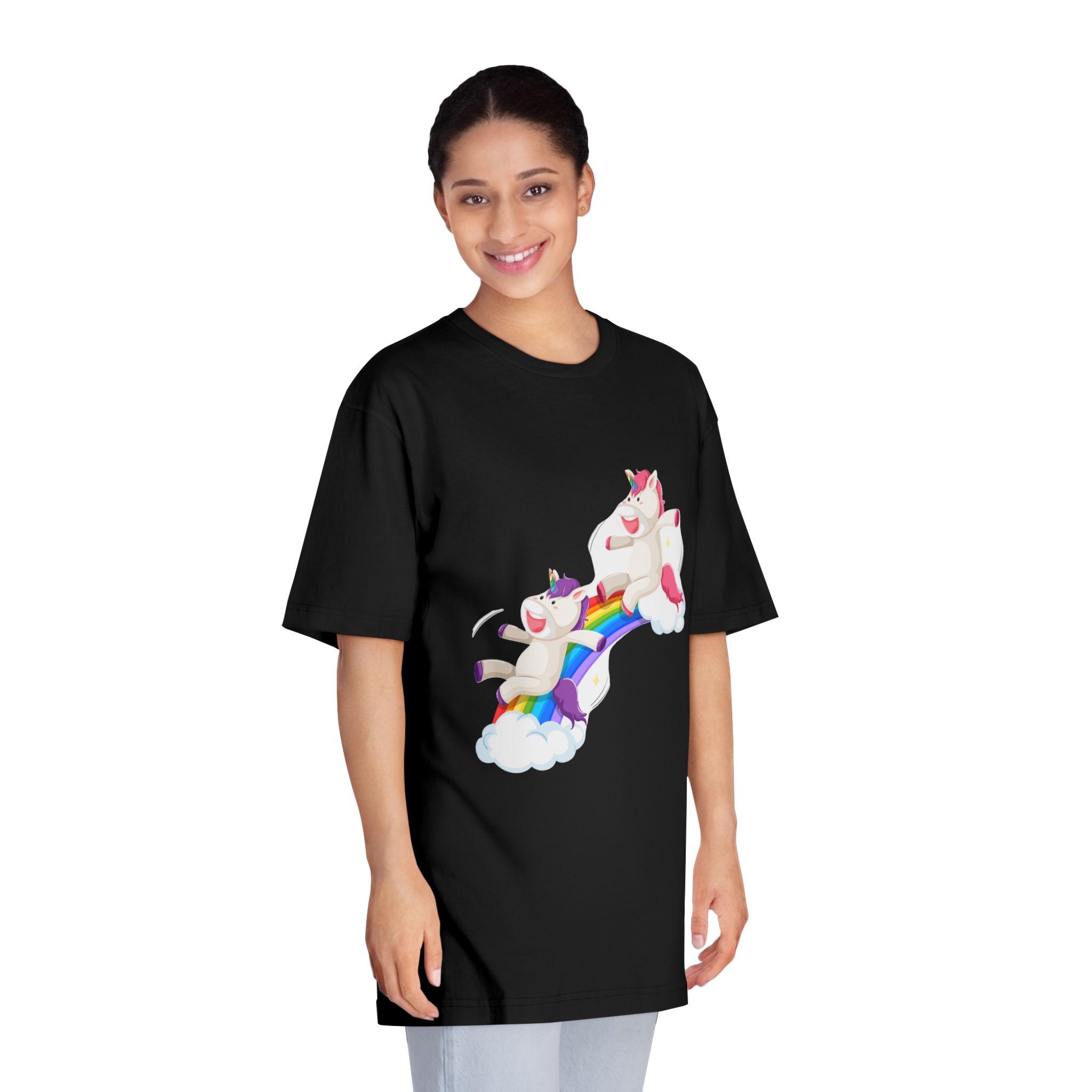 Unicorns 74 Unisex Classic Crewneck T Shirt - Image 7