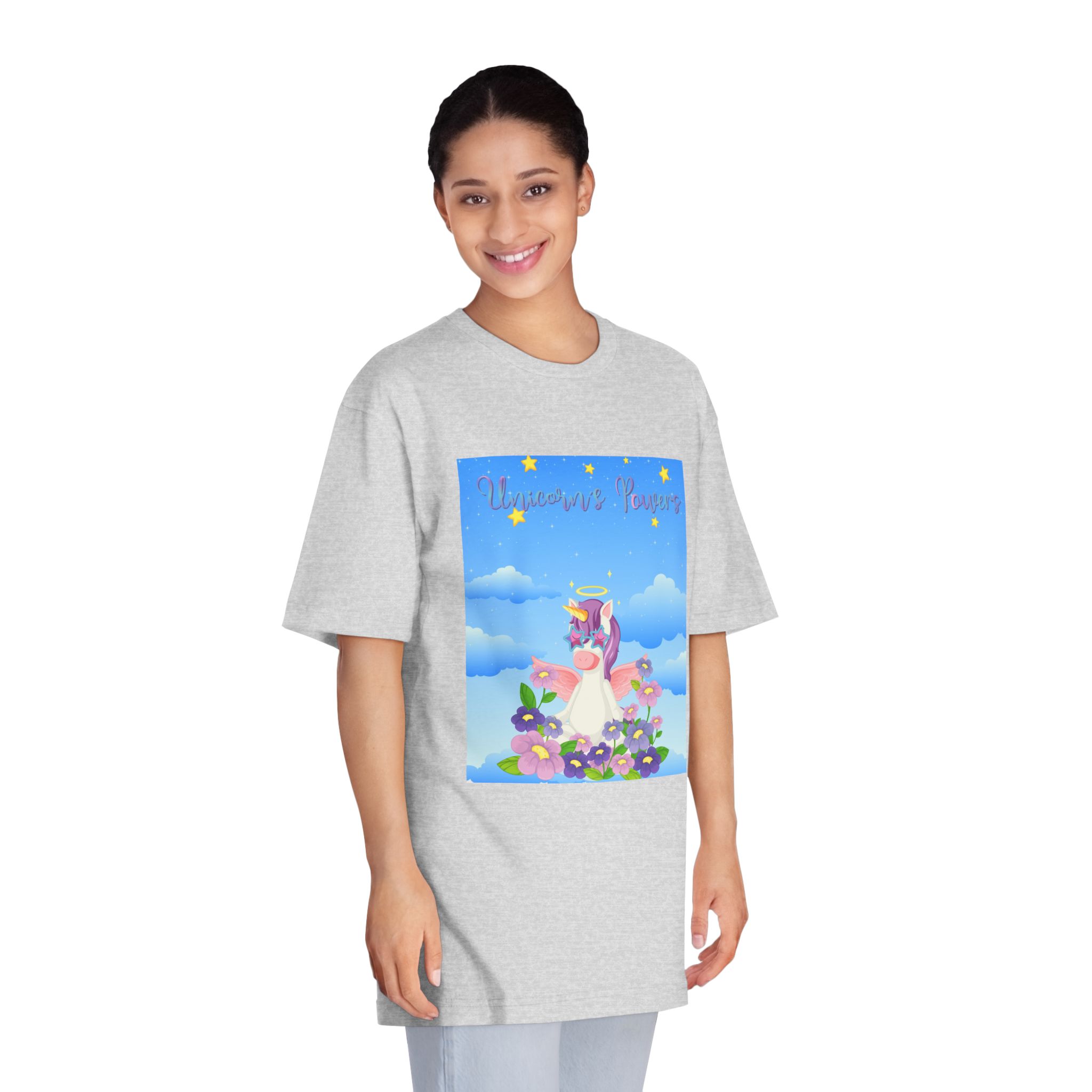 Unicorn V478 Unisex Classic Crewneck T Shirt - Image 15