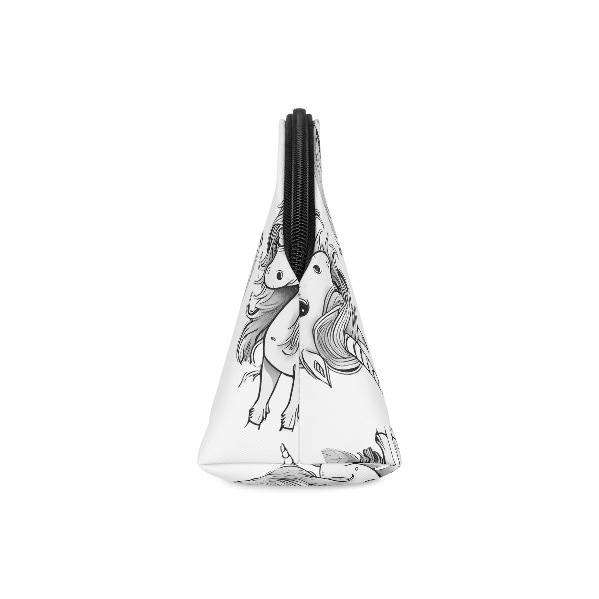 Magical Unicorn Art Kids Makeup Bag - Image 4