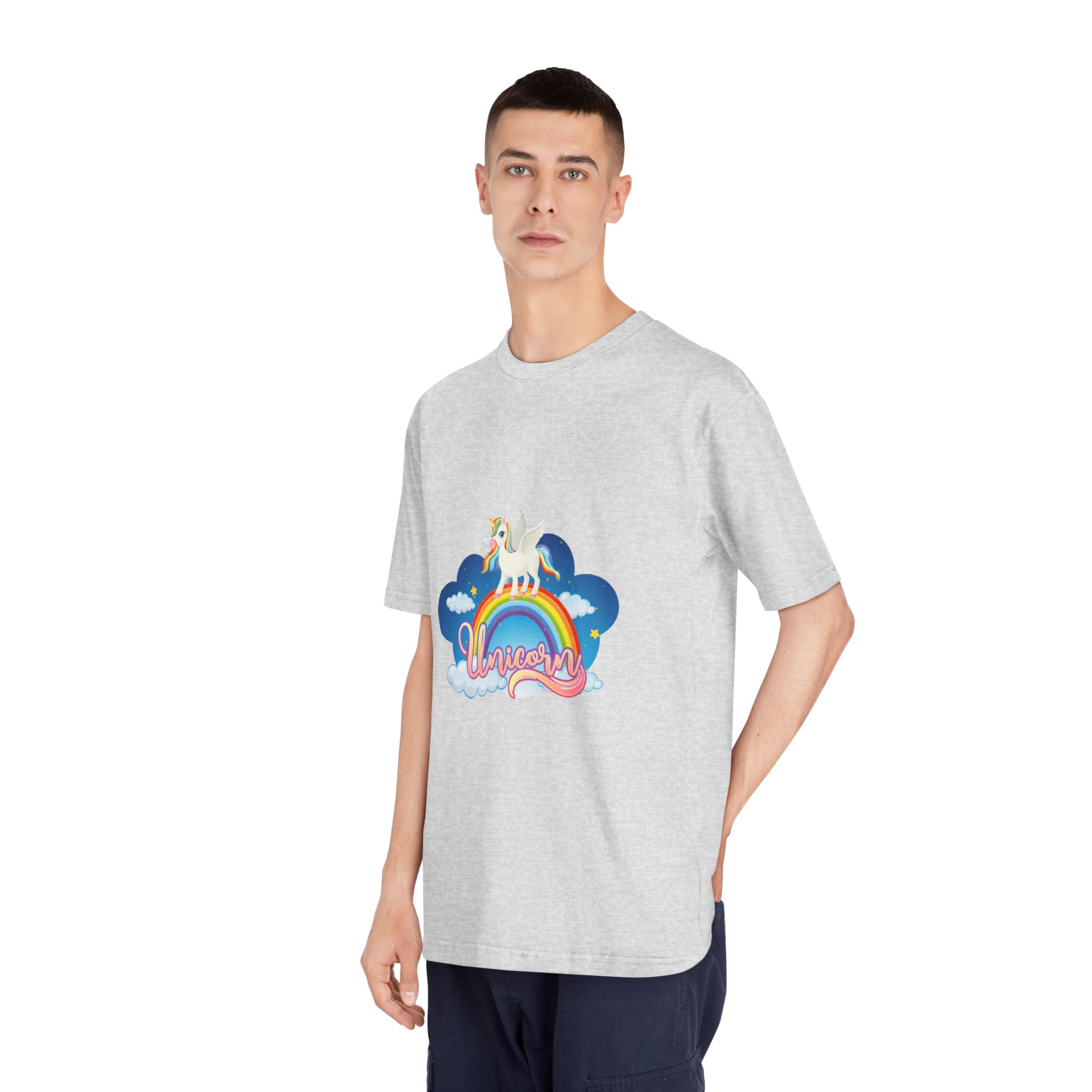 Unicorn V596 Unisex Classic Crewneck T Shirt - Image 16
