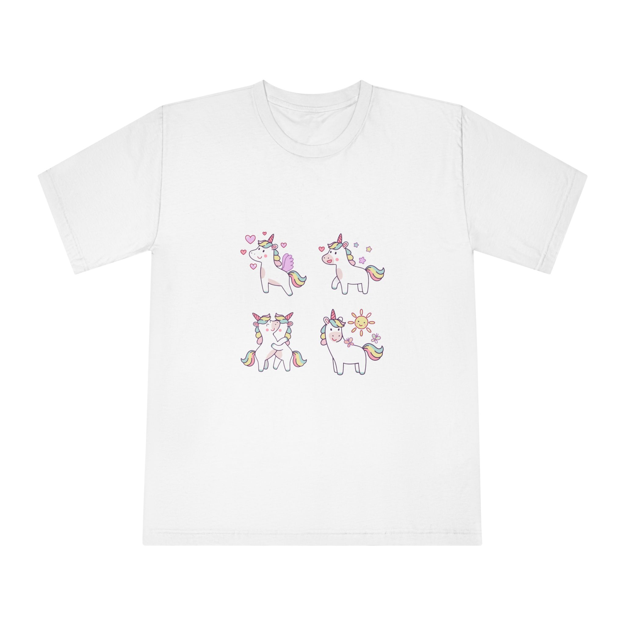 Unicorn V819 Unisex Classic Crewneck T Shirt