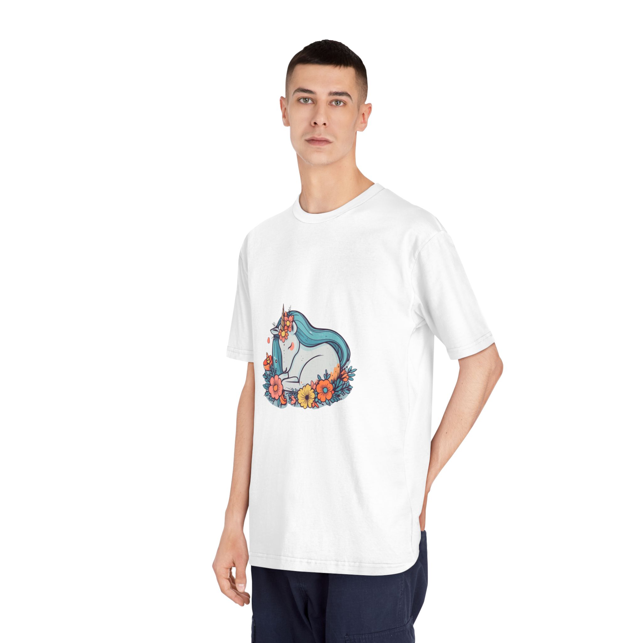 Unicorns 363 Unisex Classic Crewneck T Shirt - Image 4