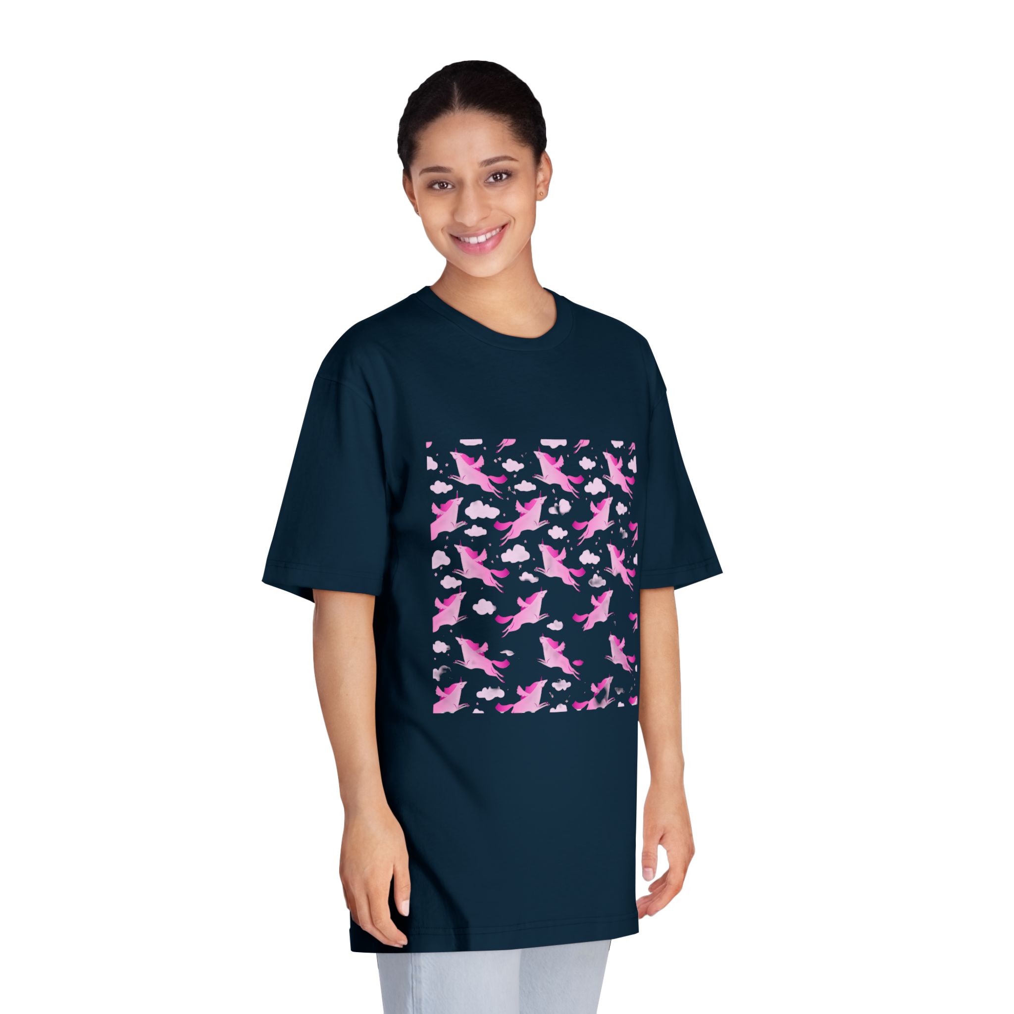 Unicorn V512 Unisex Classic Crewneck T Shirt - Image 19