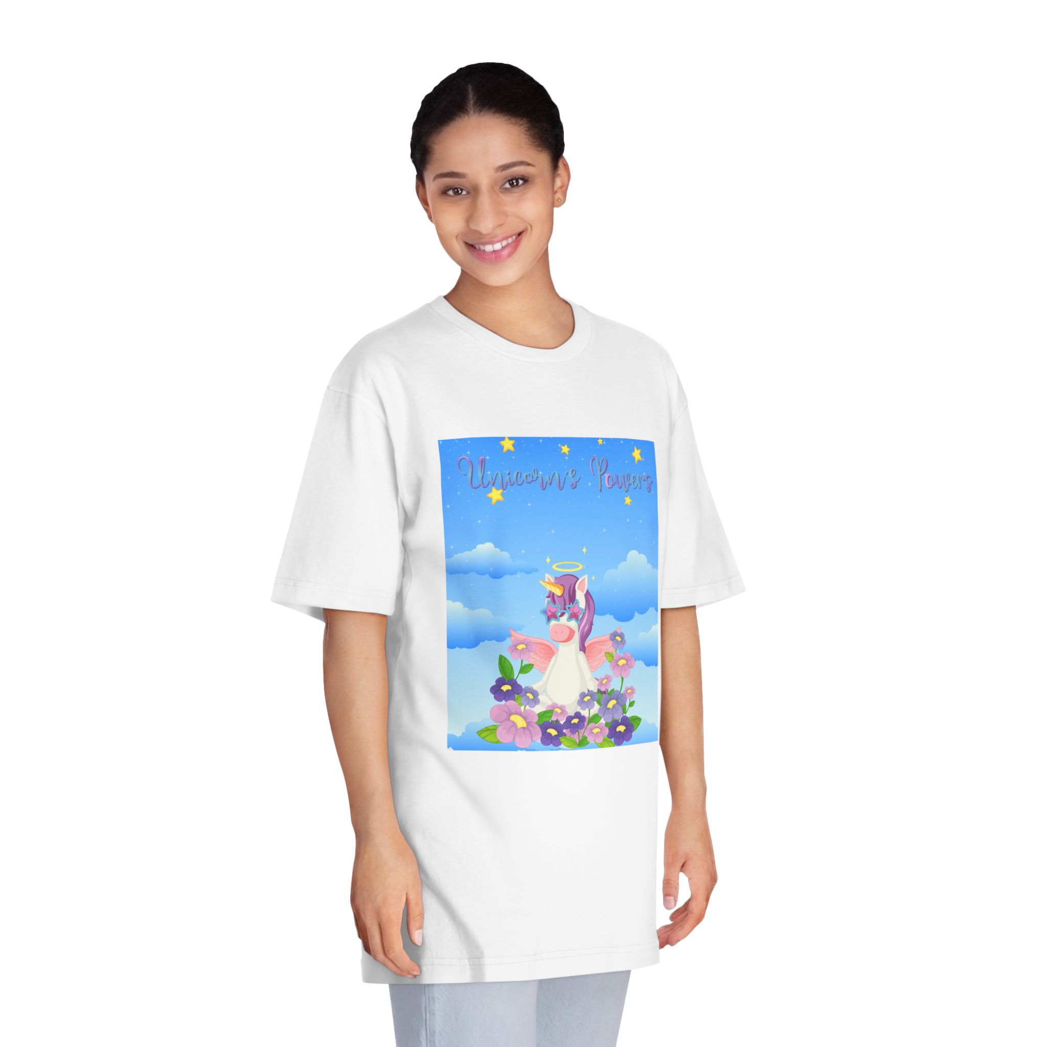 Unicorn V478 Unisex Classic Crewneck T Shirt - Image 3