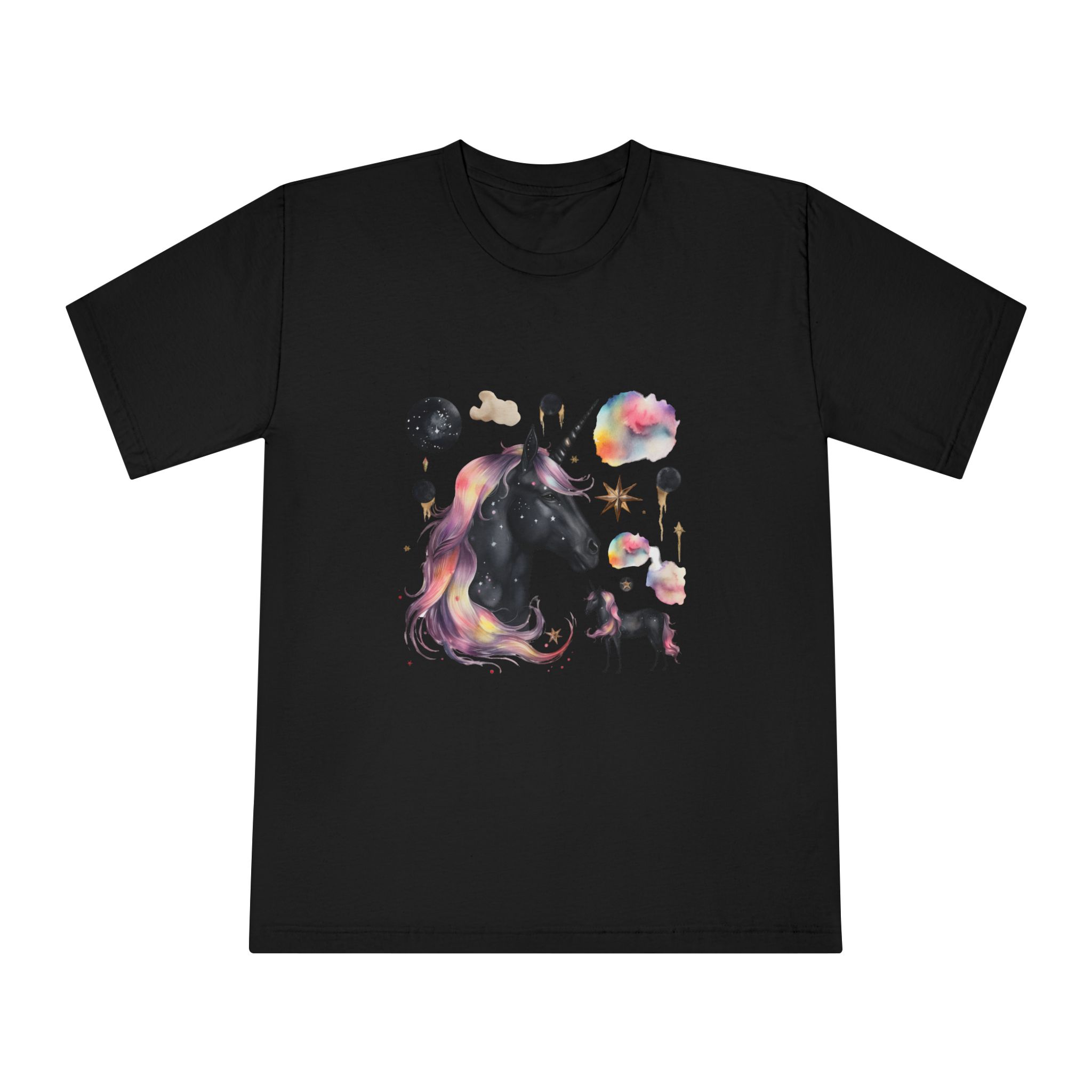 Unicorns 274 Unisex Classic Crewneck T Shirt - Image 5