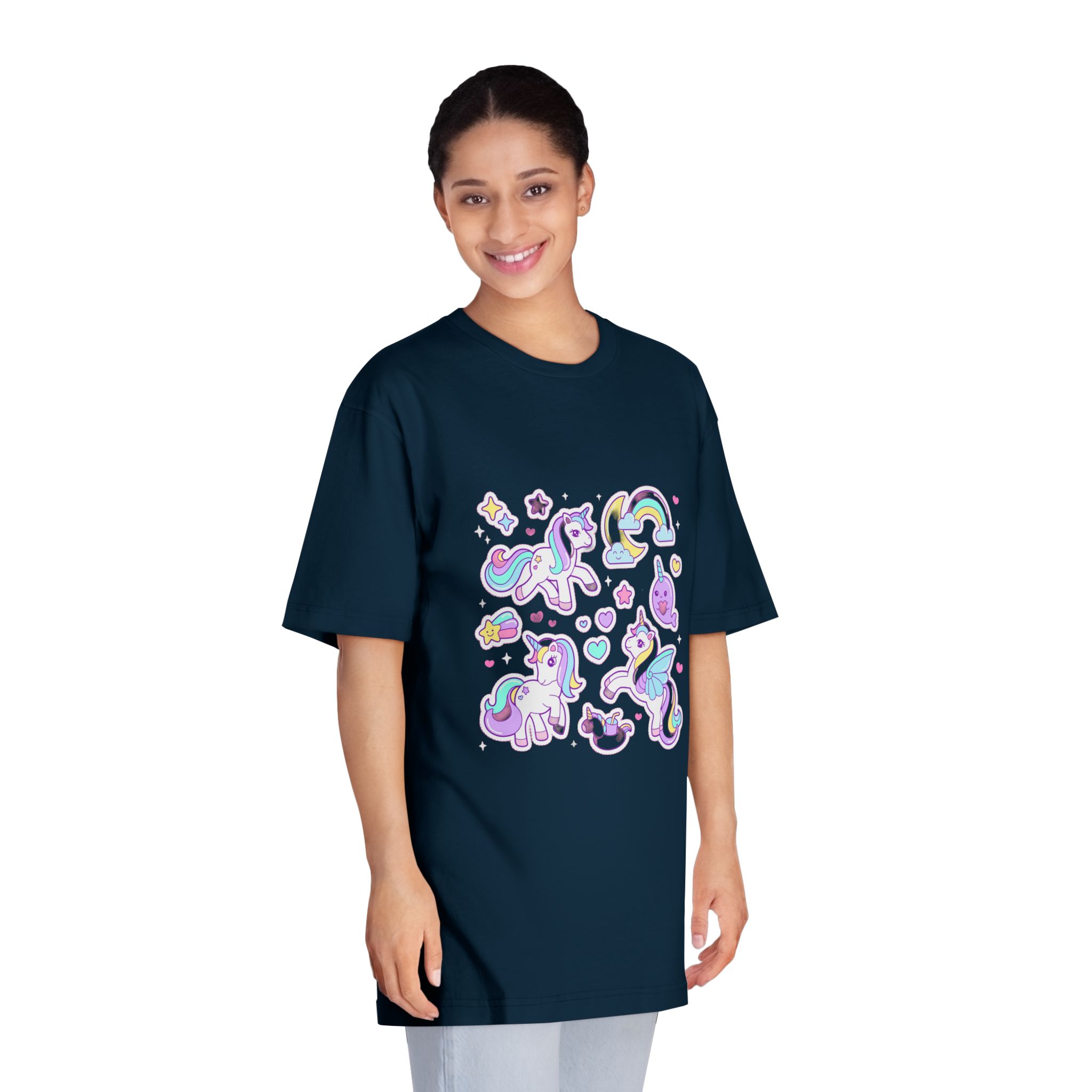 Unicorn V893 Unisex Classic Crewneck T Shirt - Image 19