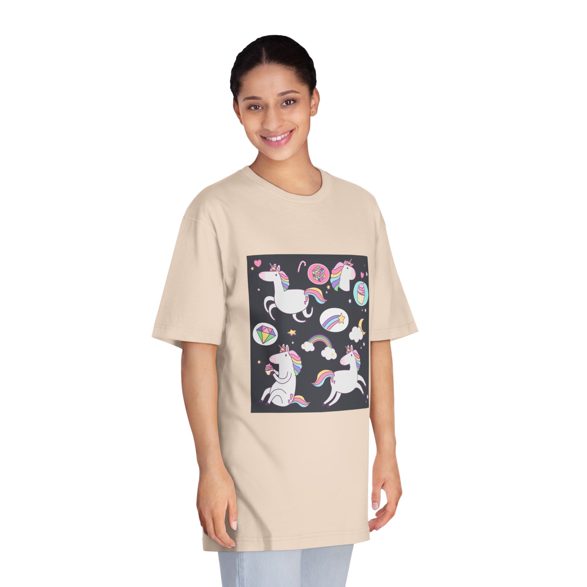 Unicorn V8 Unisex Classic Crewneck T Shirt - Image 11
