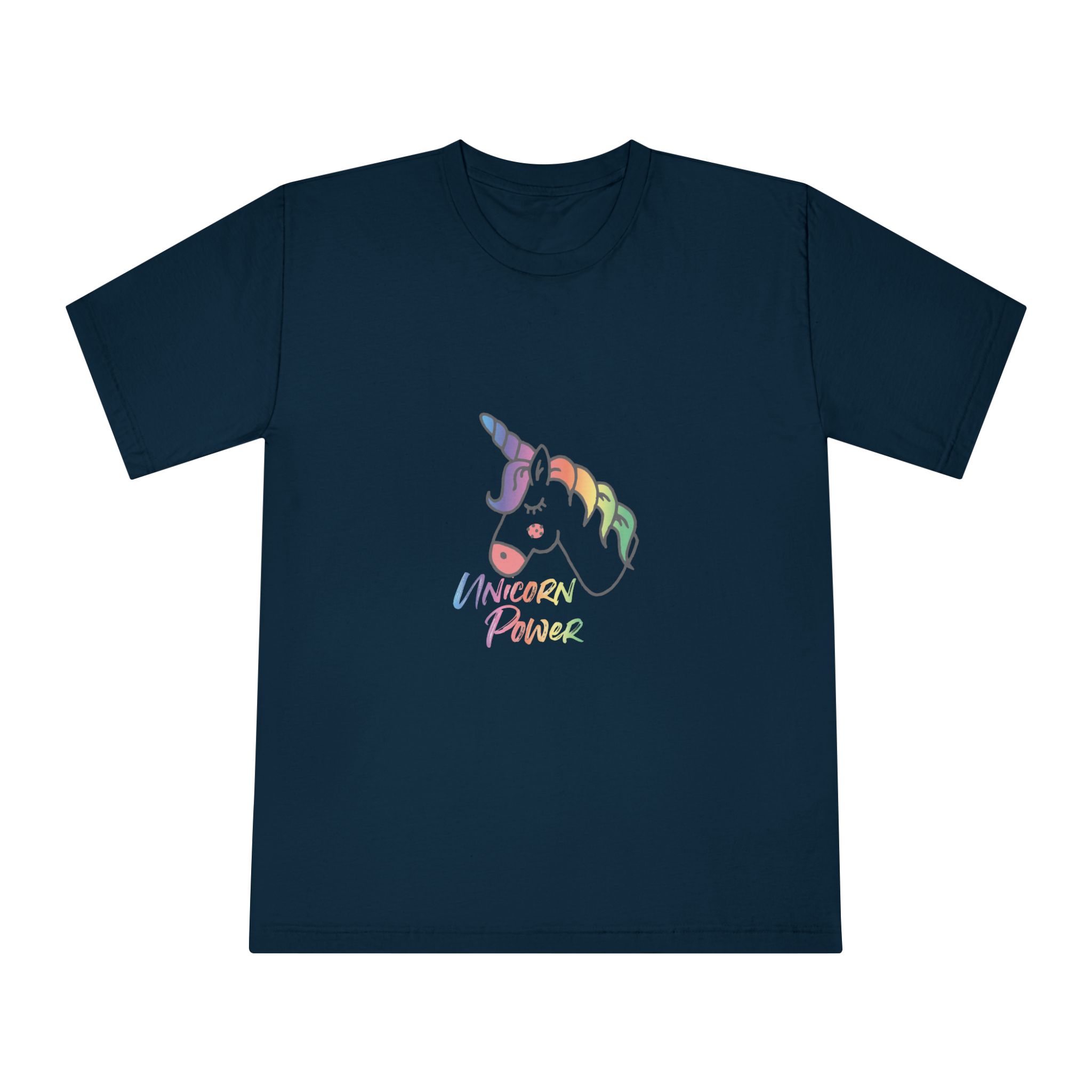 Cute Magical Unicorn Hand Drawn Illustration Unisex Classic Crewneck T Shirt - Image 17