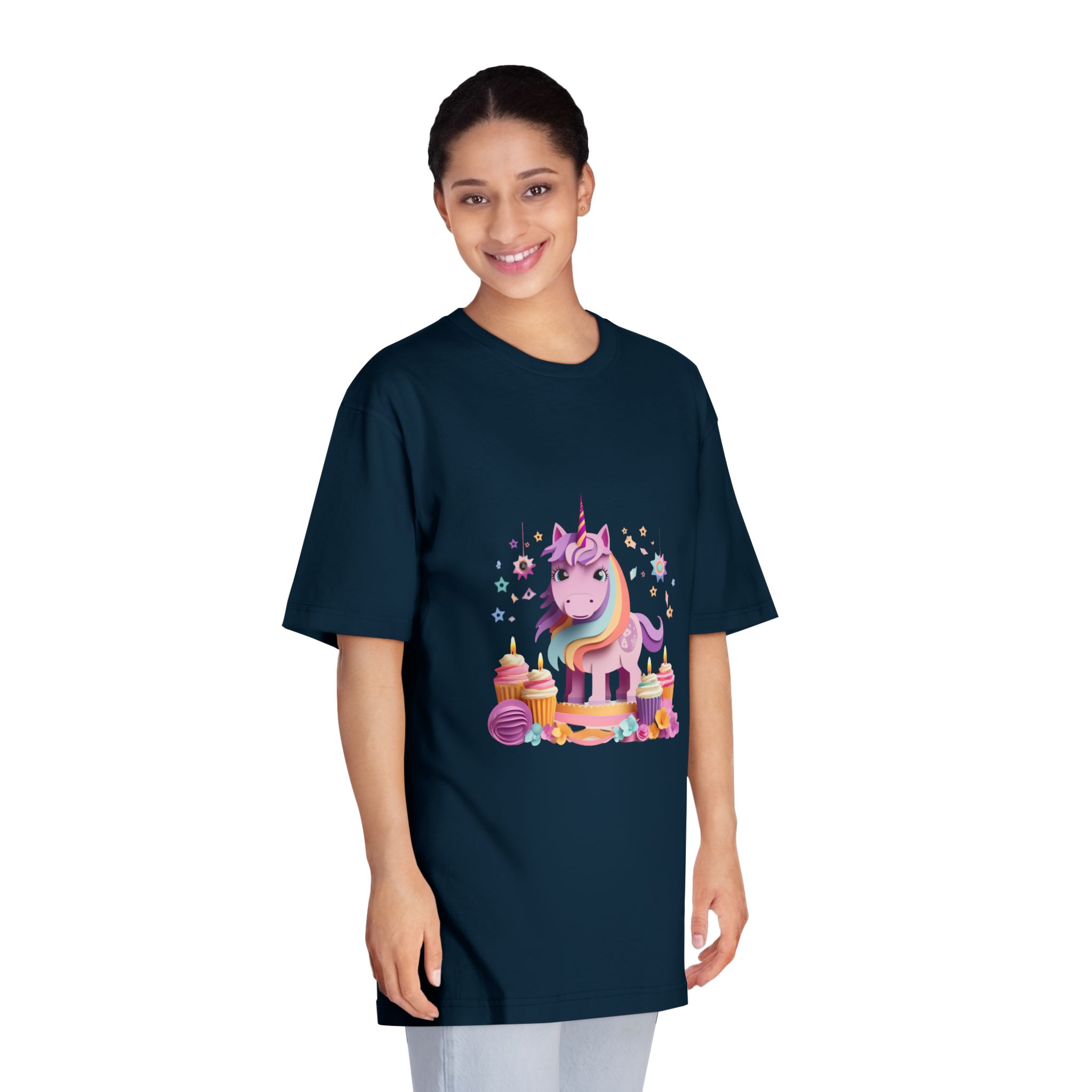 Unicorns 286 Unisex Classic Crewneck T Shirt - Image 19