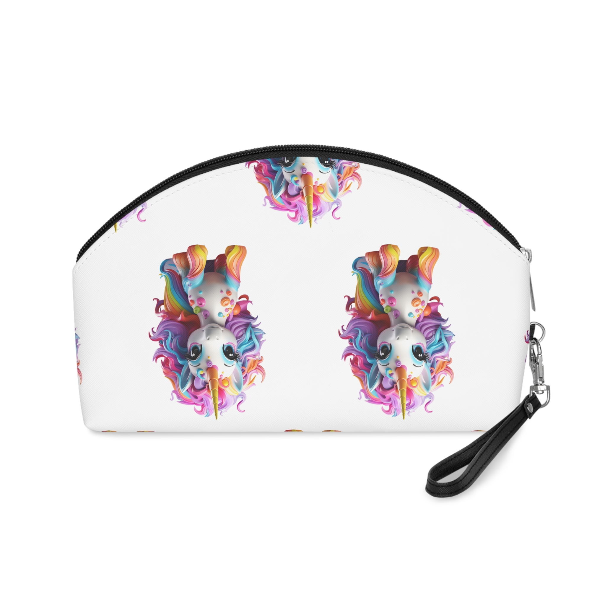Mythical Unicorn Kids Figurine Style (1) Fotor Bg Remover 2023110481922 Makeup Bag - Image 2