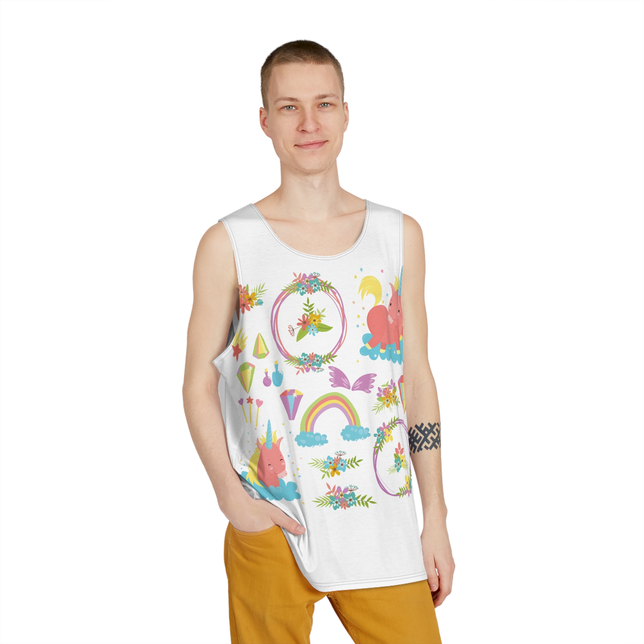 Unicorn V365 Mens Tank Aop - Image 3