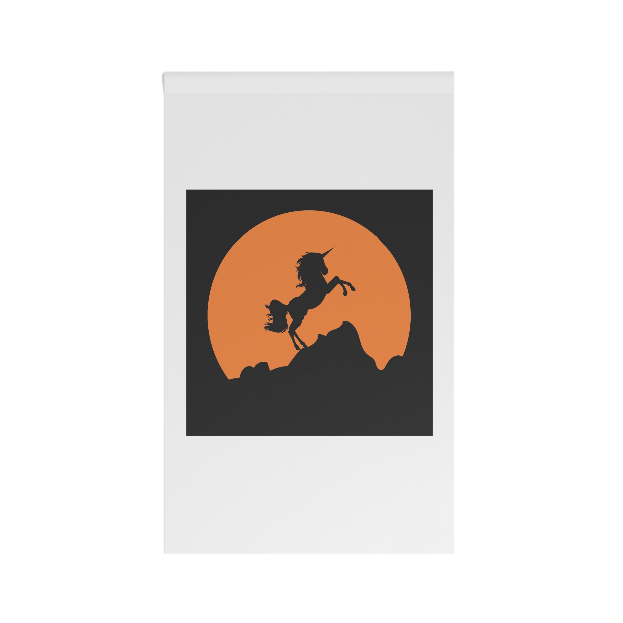 Unicorn Silhouette House Banner