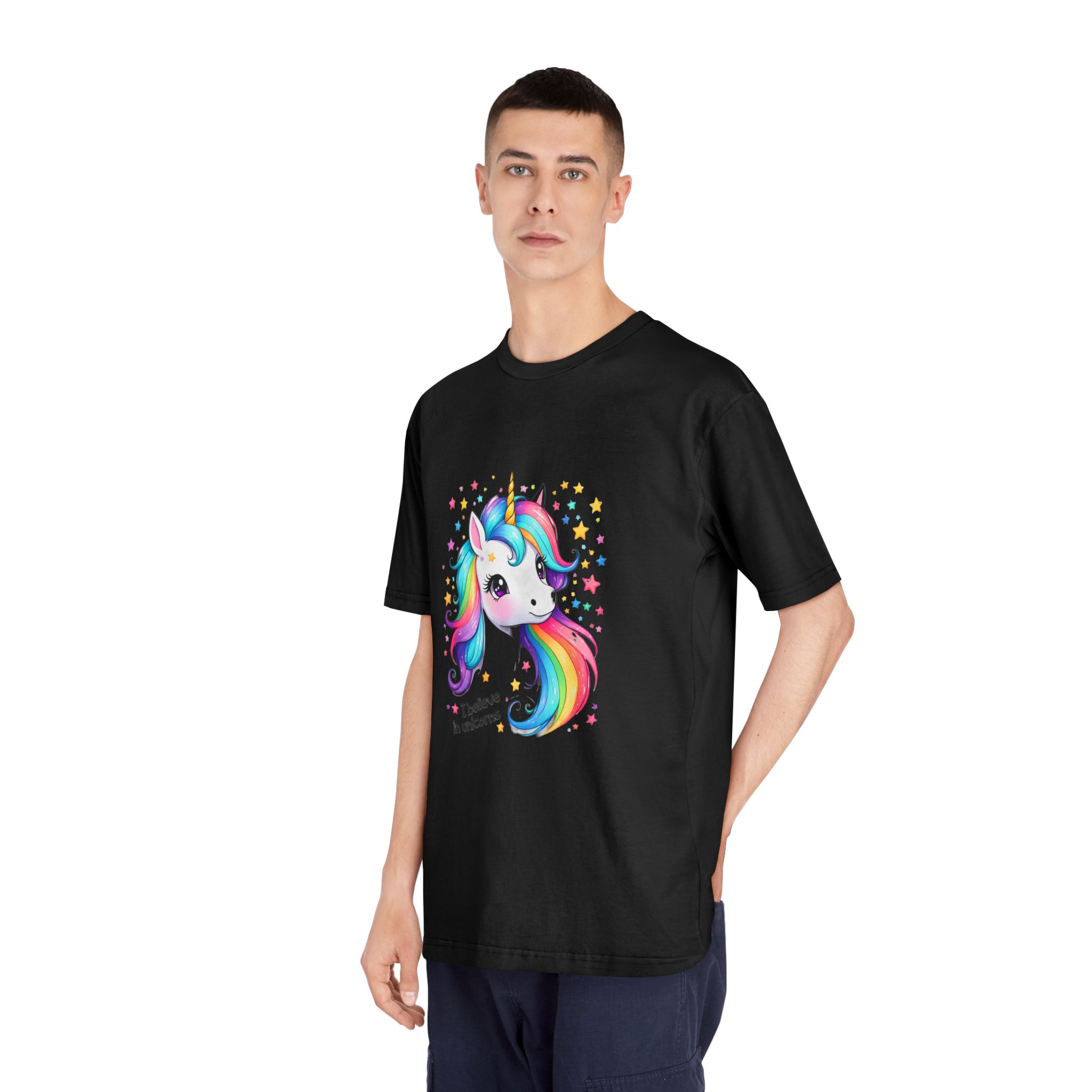 I Belive In Unicorns Unisex Classic Crewneck T Shirt - Image 8