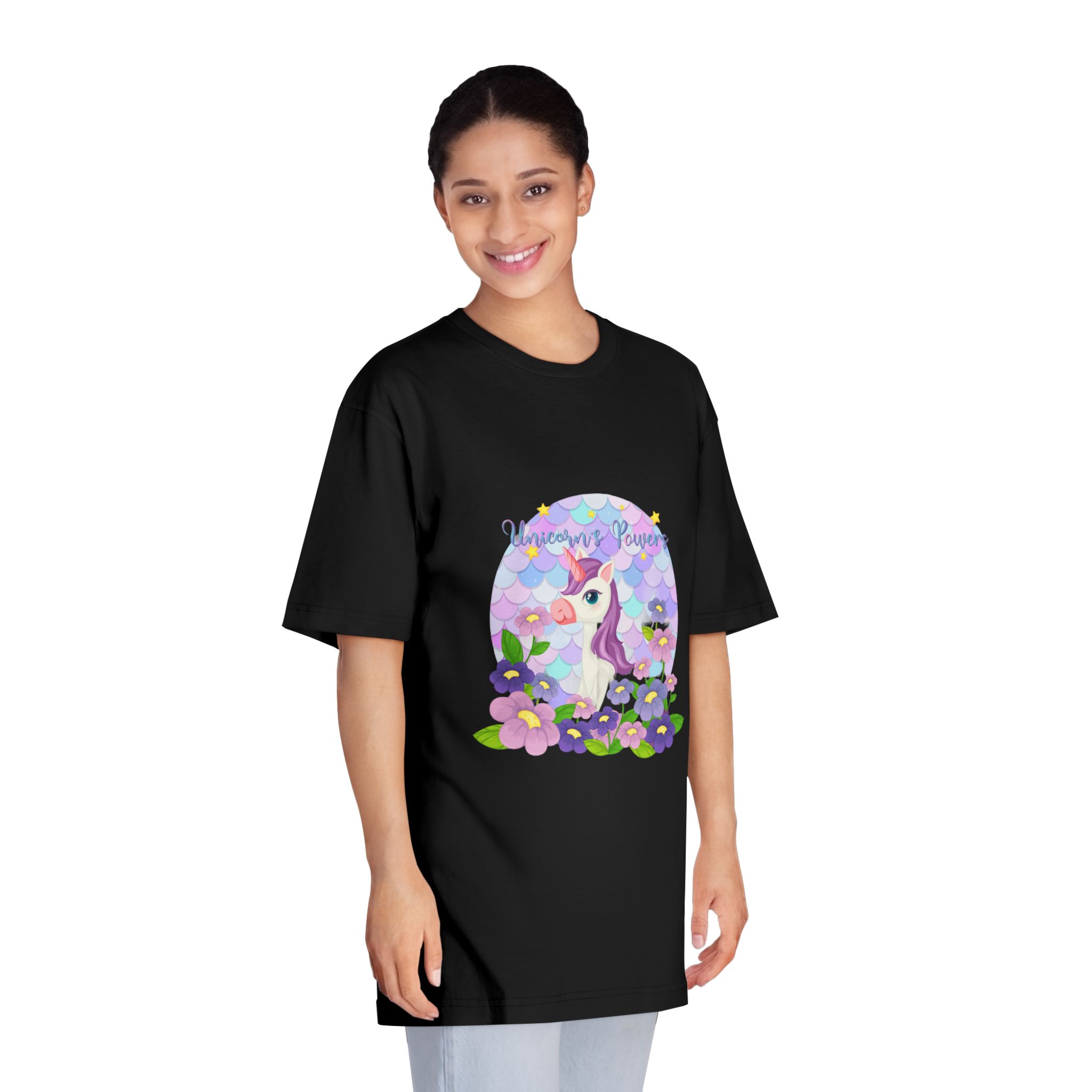 Unicorn V668 Unisex Classic Crewneck T Shirt - Image 7