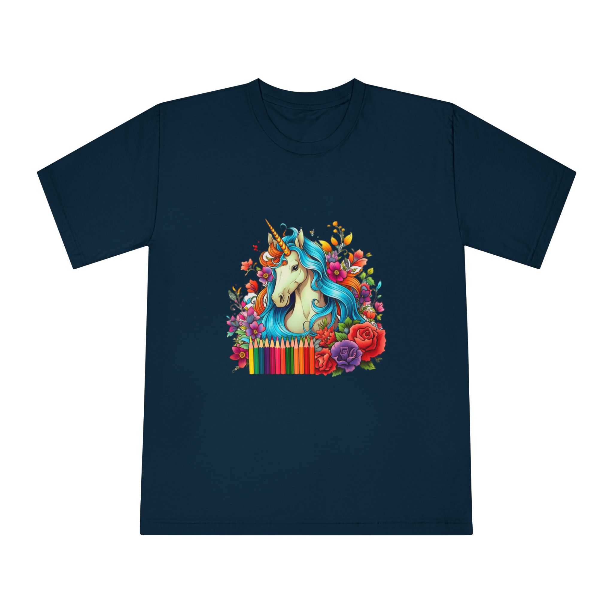 Unicorns 378 Unisex Classic Crewneck T Shirt - Image 17
