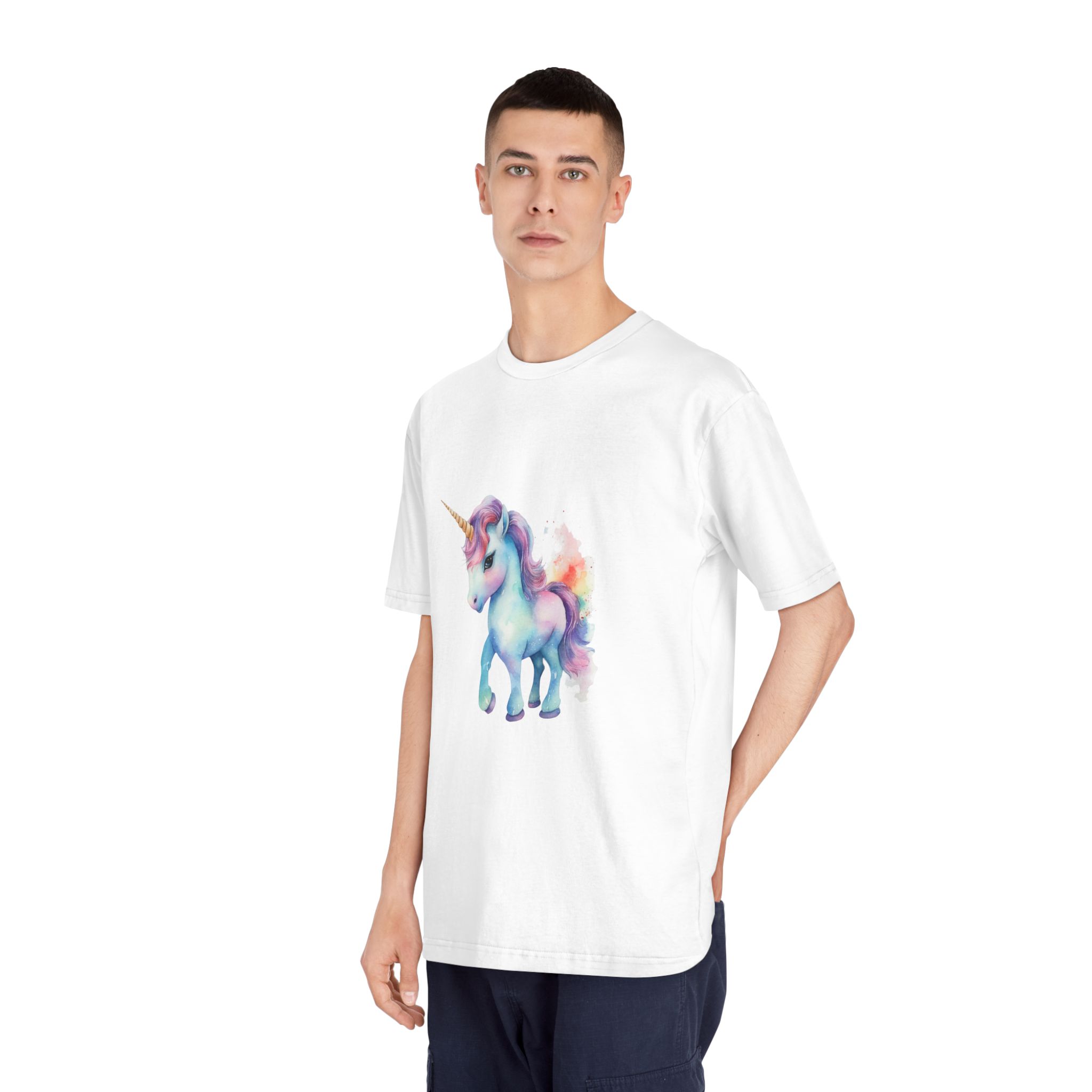 Unicorns 401 Unisex Classic Crewneck T Shirt - Image 4