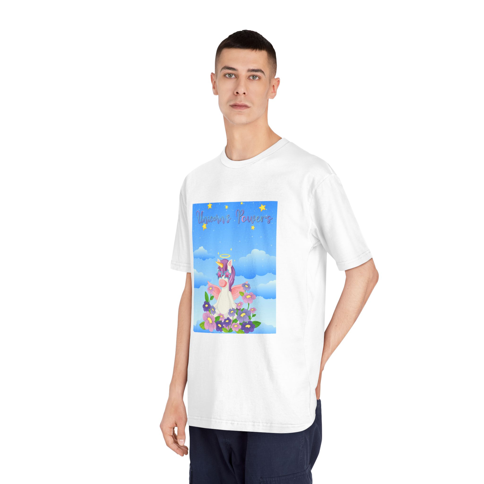 Unicorn V478 Unisex Classic Crewneck T Shirt - Image 4