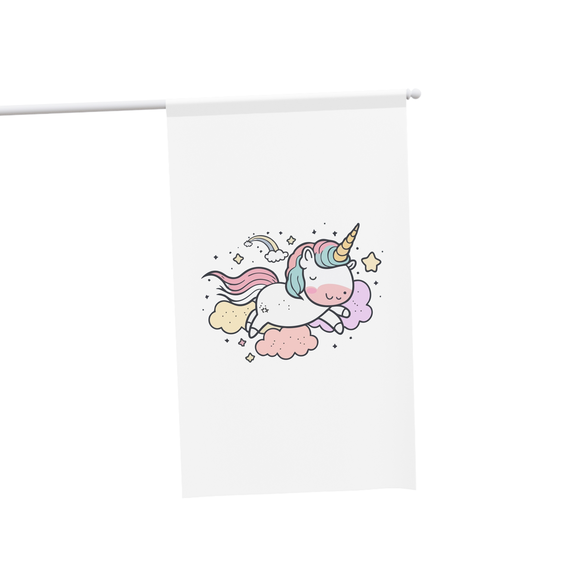 Unicorn Kawaii Vector House Banner - Image 3