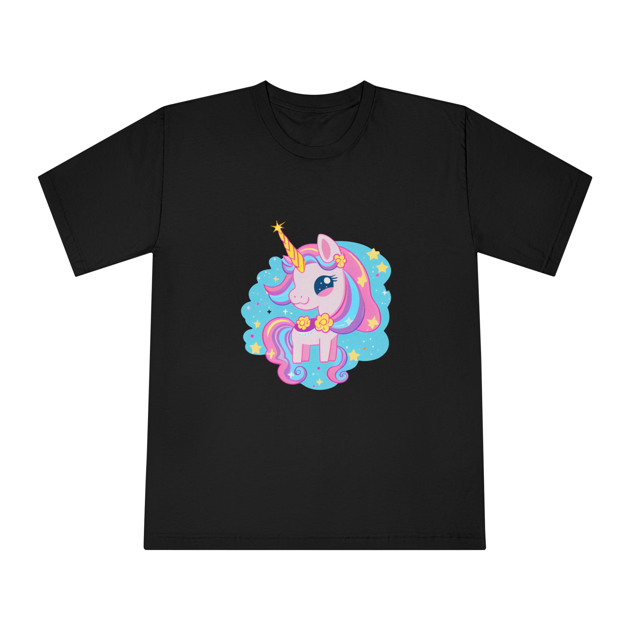 Unicorns 245 Unisex Classic Crewneck T Shirt - Image 5